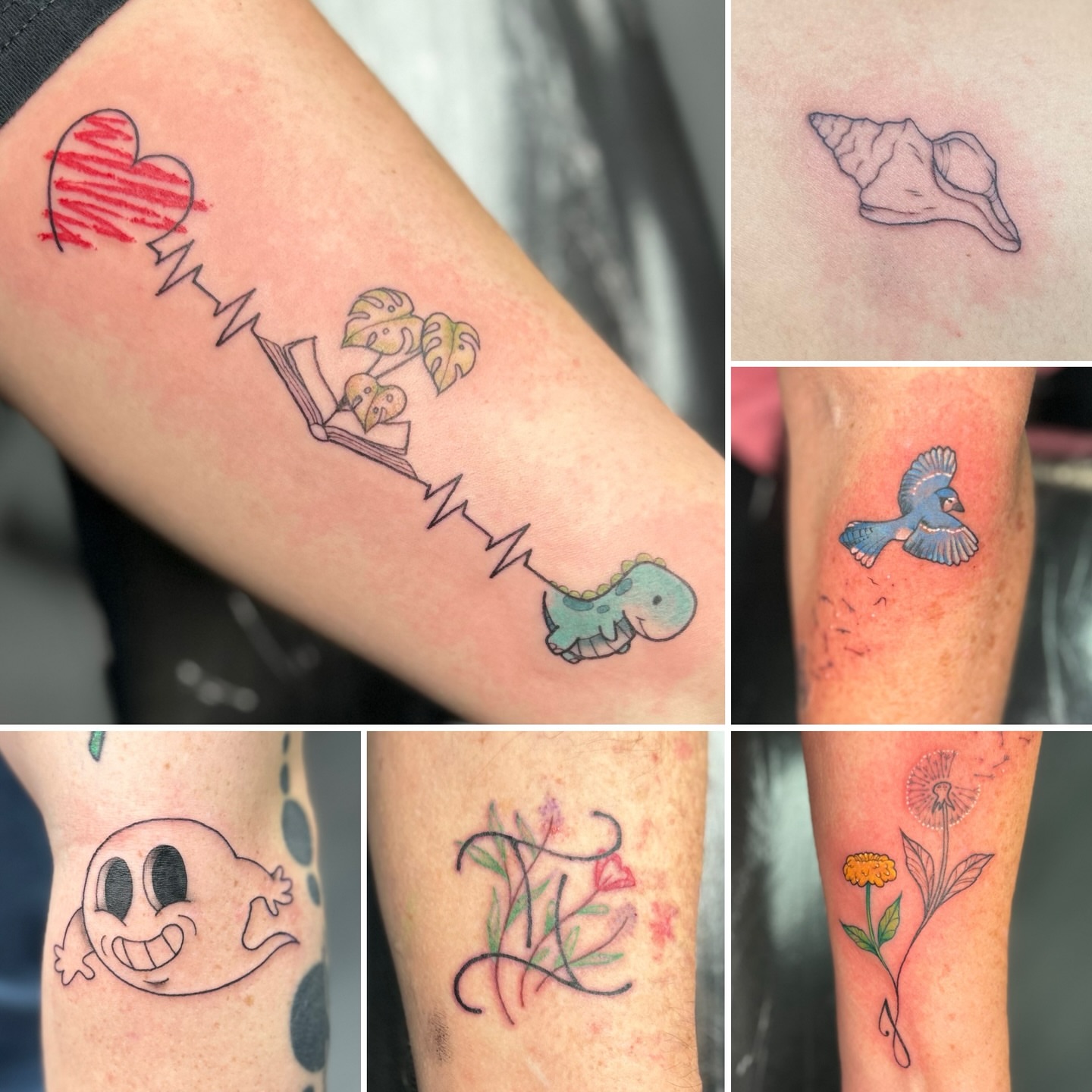 Tattoo by @crownandcrowtattoo — dotwork