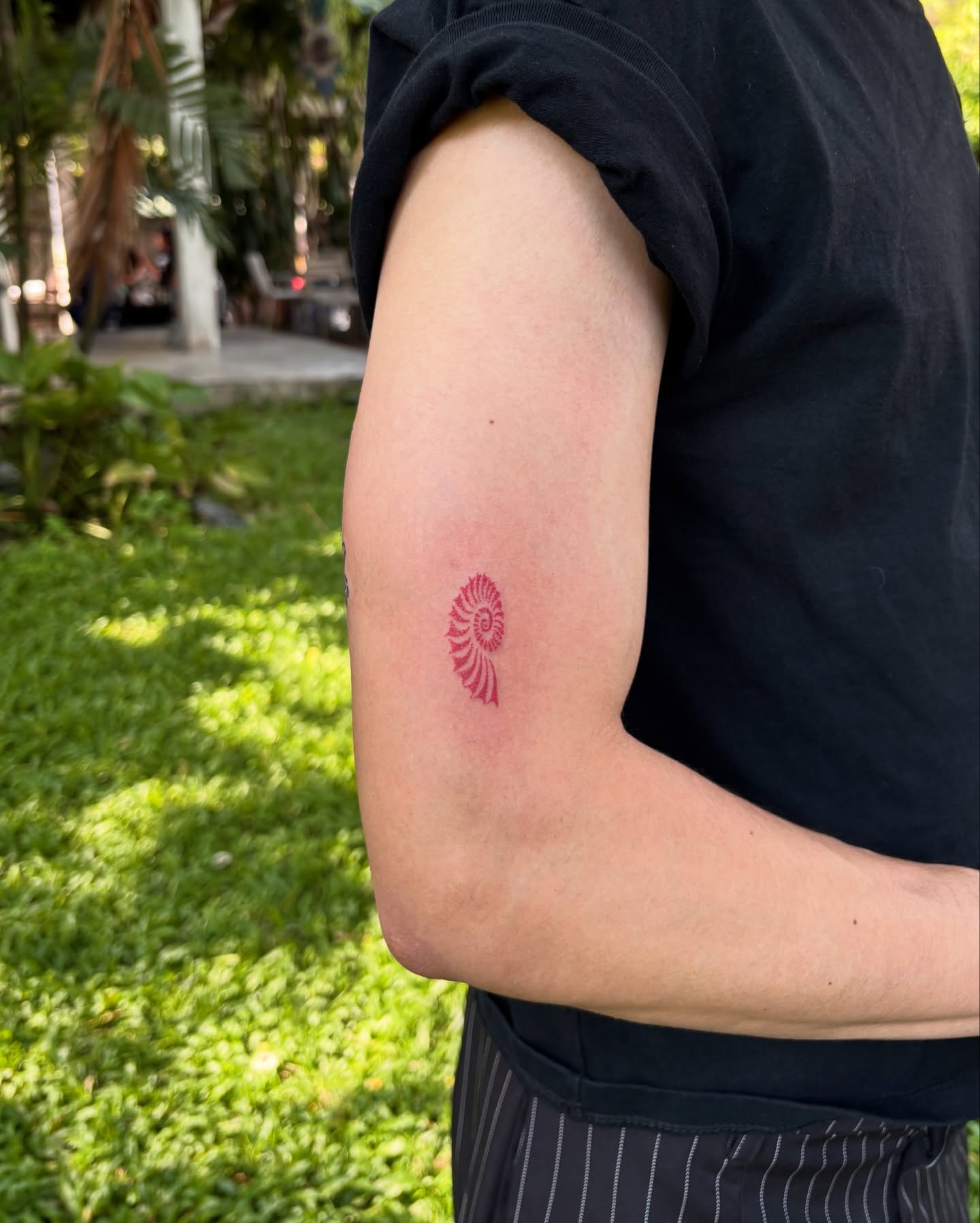 Tattoo by @aaaaaaaayotime — geometric