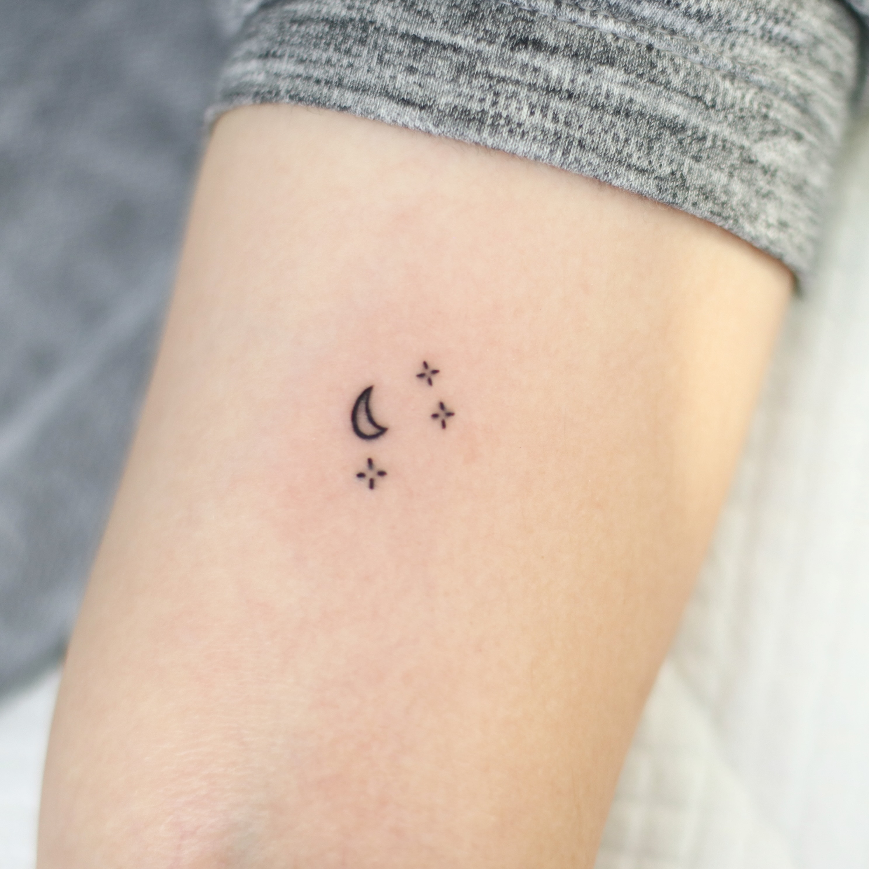 Tattoo by @wittybutton_tattoo — minimalist