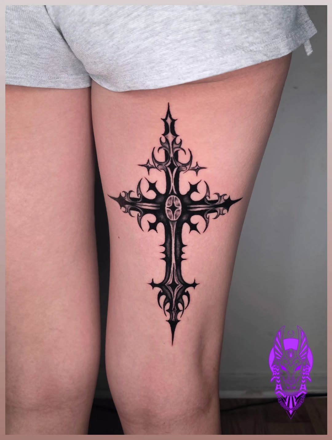 Tattoo by @brytrue_tattoo — blackwork, ornamental