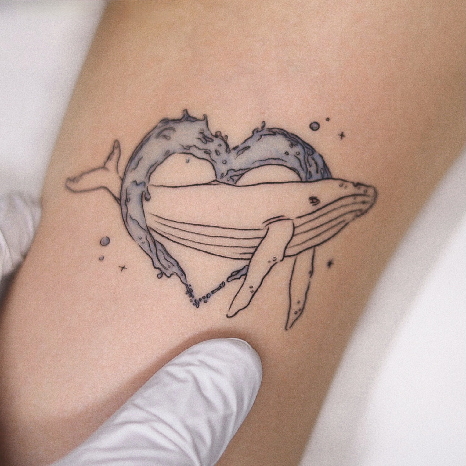 Tattoo by @tattooer_oom — black_and_grey