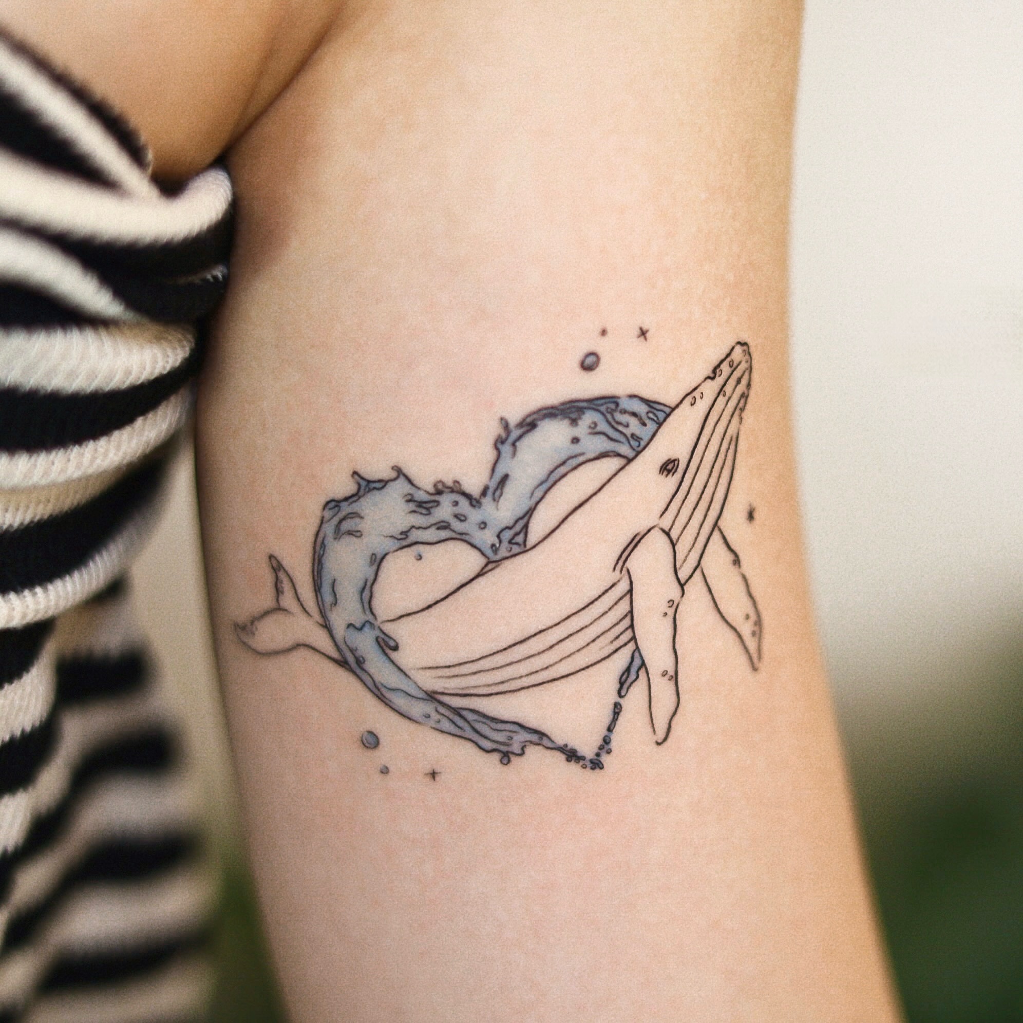 Tattoo by @tattooer_oom — dotwork, realism