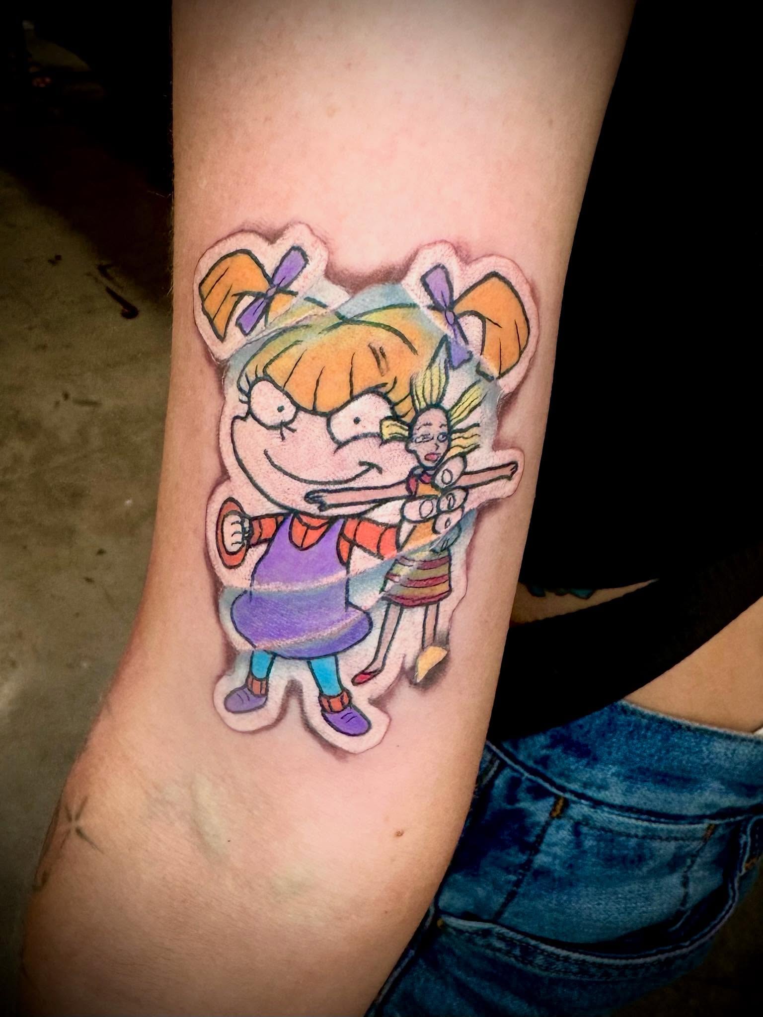 Tattoo by @laundrymattats — new_school