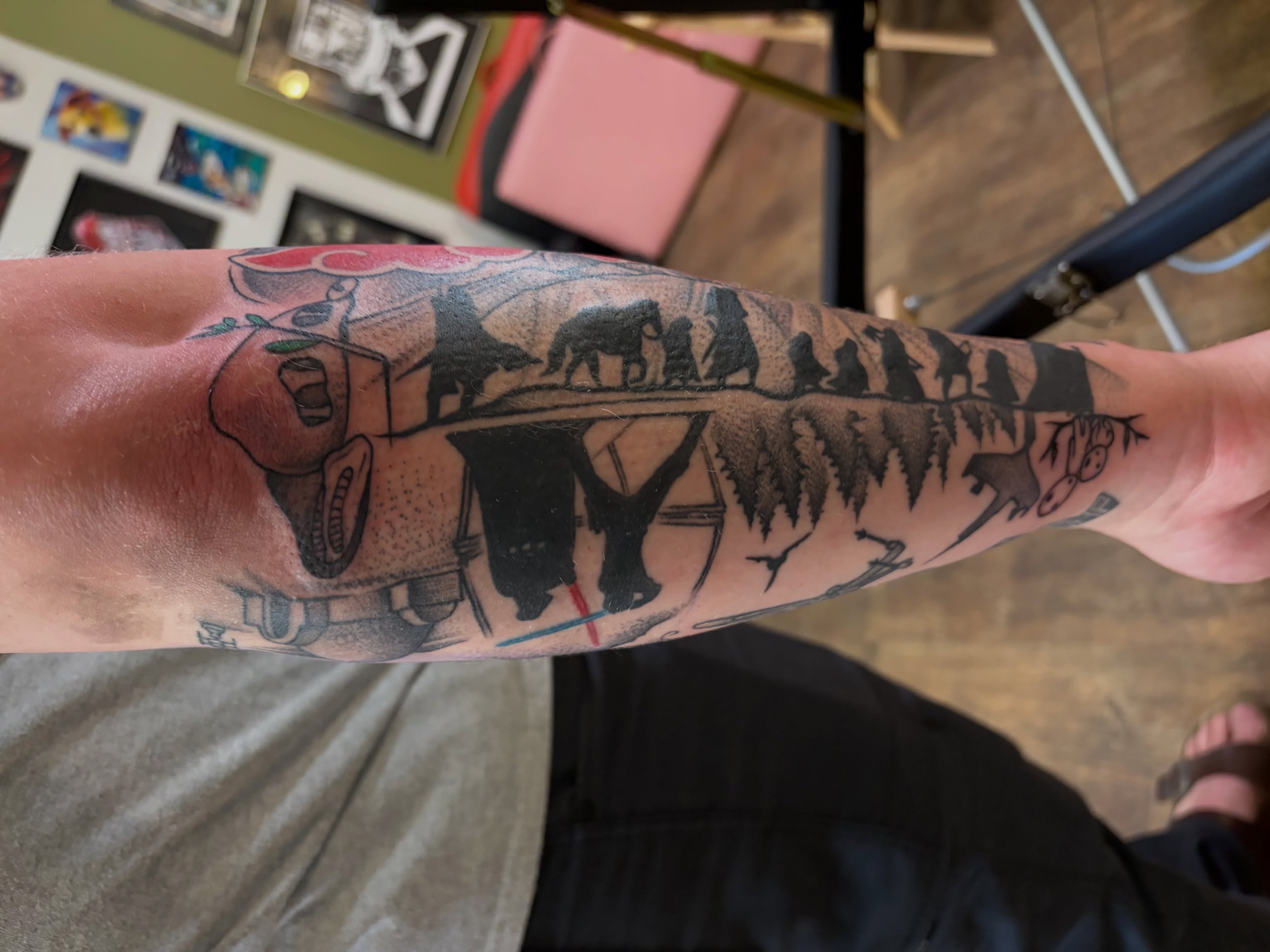 Tattoo by @theblackdottattoo — realism