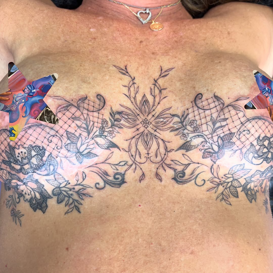 Tattoo by @inkvanna — fine_line, ornamental