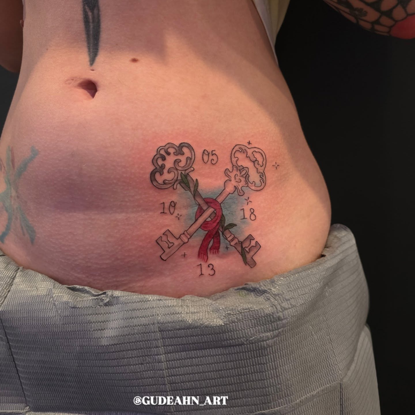 Tattoo by @gudeahn_art — black_and_grey