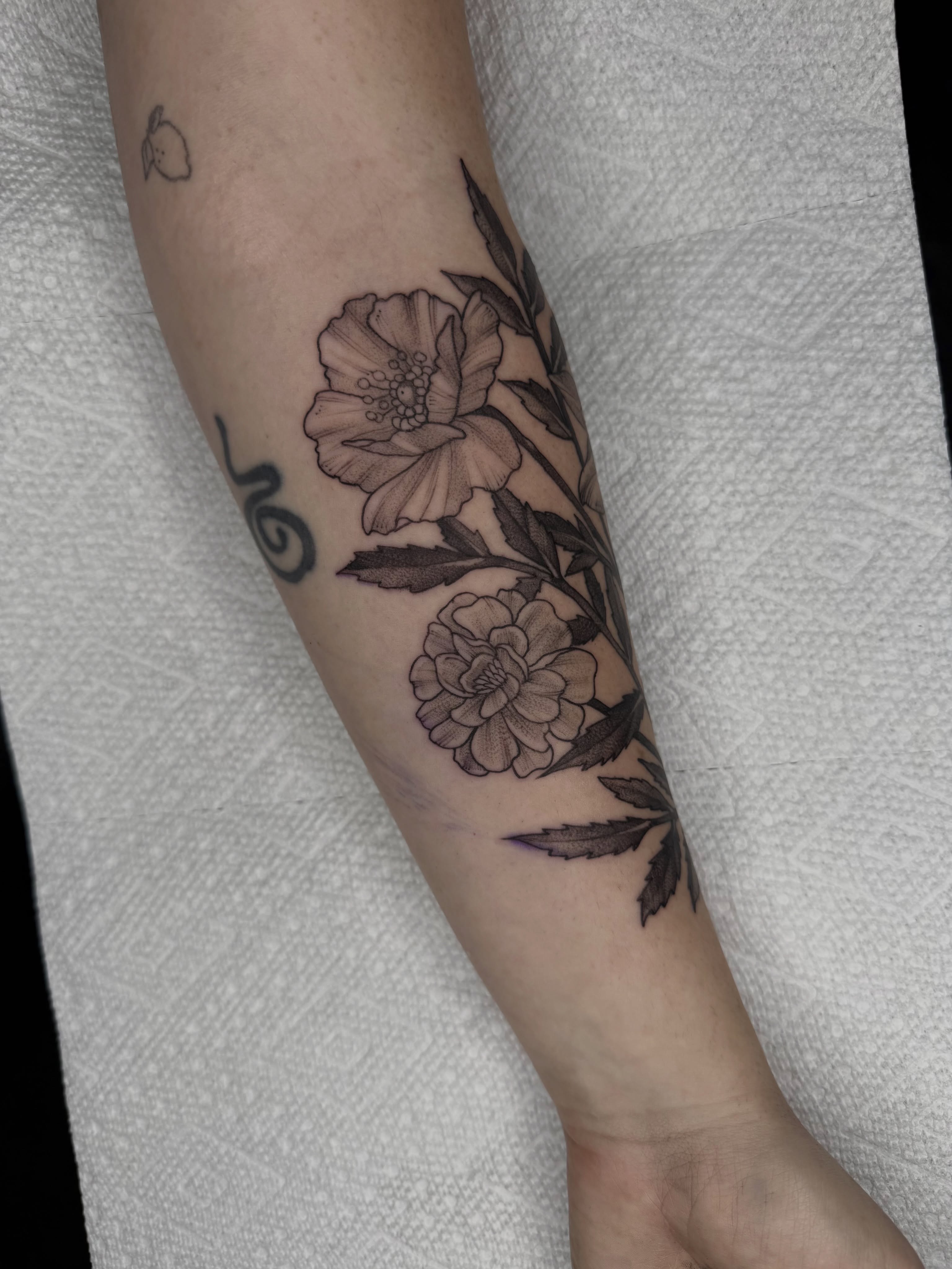 Tattoo by @joe_webbytattoos — black_and_grey