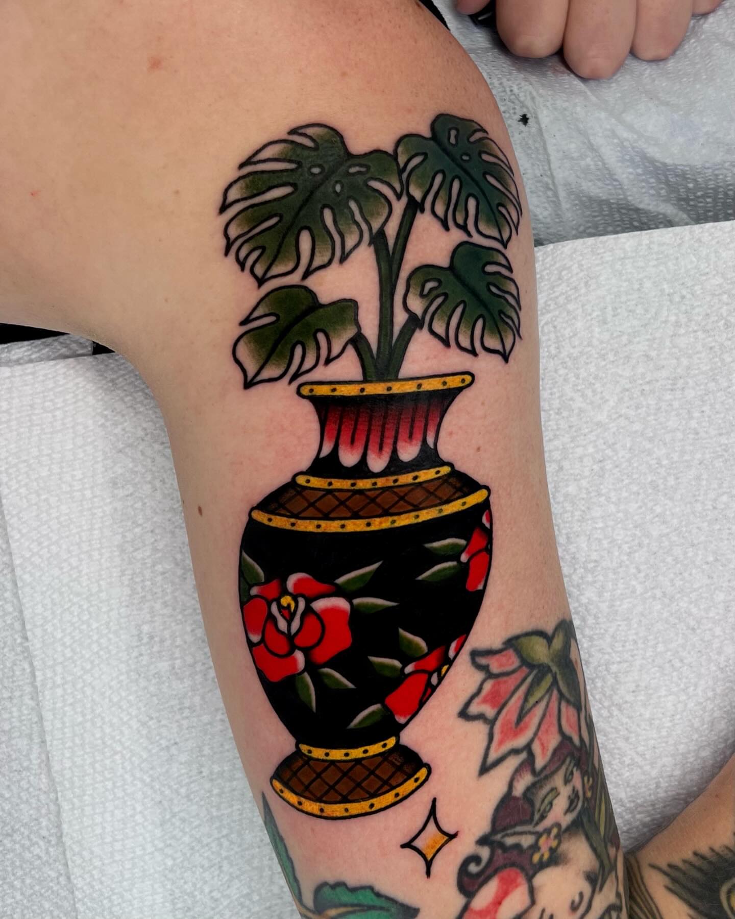 Tattoo by @crybbyink — american_traditional