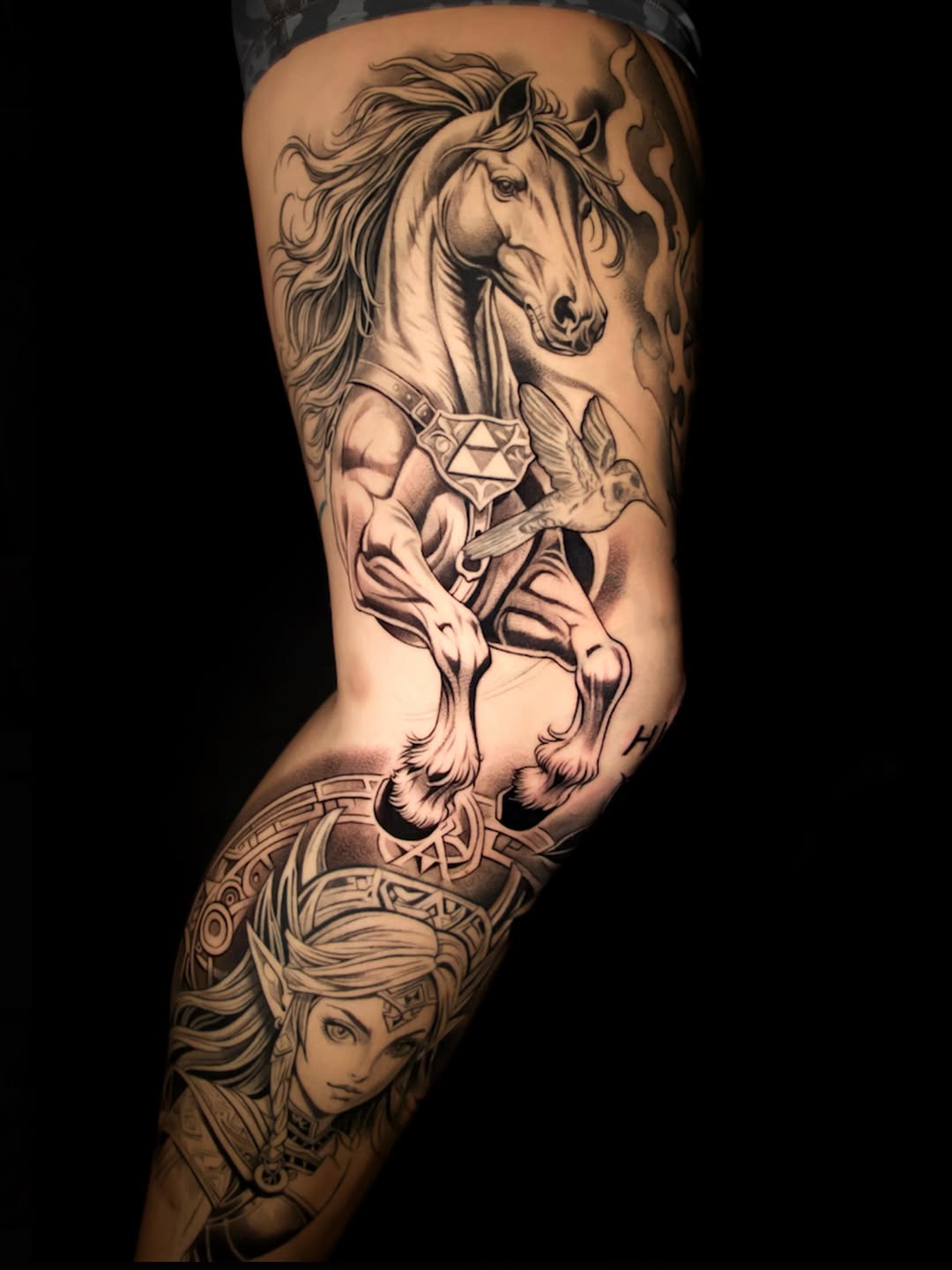 Tattoo by @marklemaytattoos_ — realism, black_and_grey