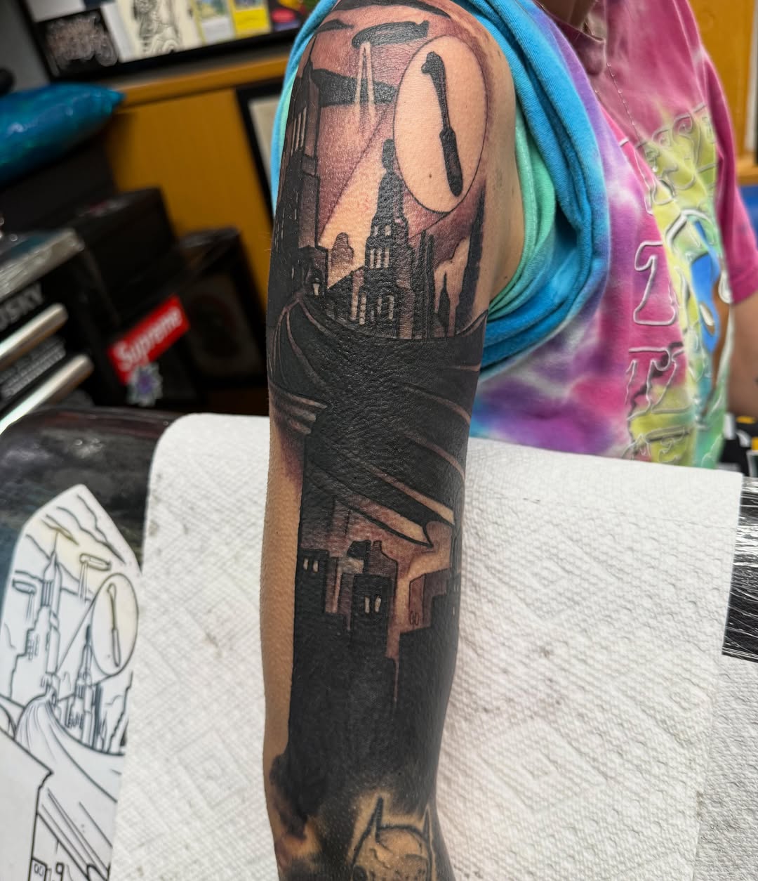 Tattoo by @thebeardedeagle β black_and_grey, realism
