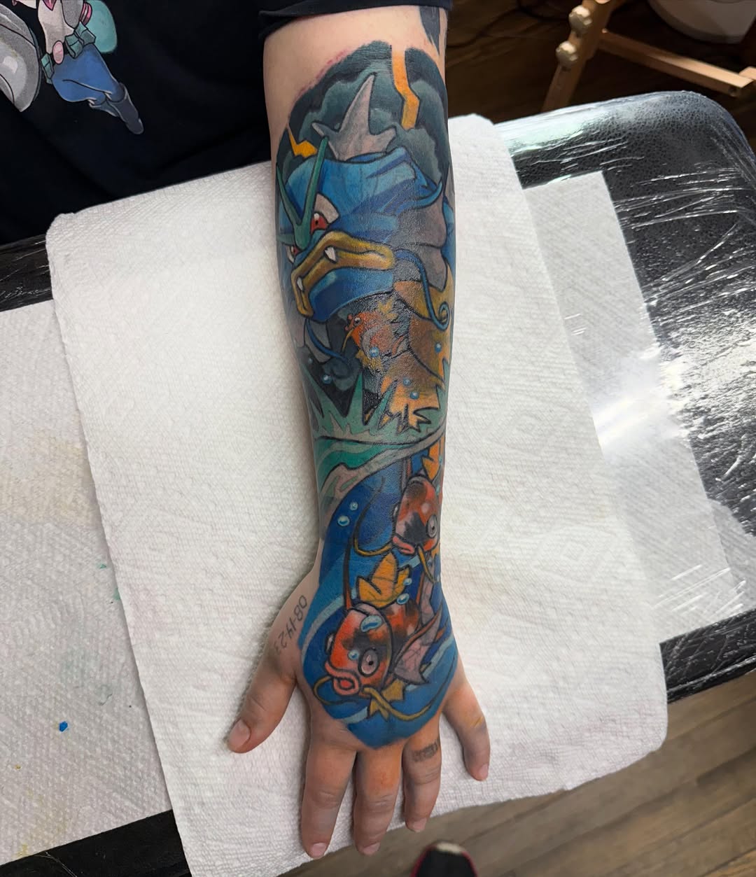 Tattoo by @thebeardedeagle β new_school, anime