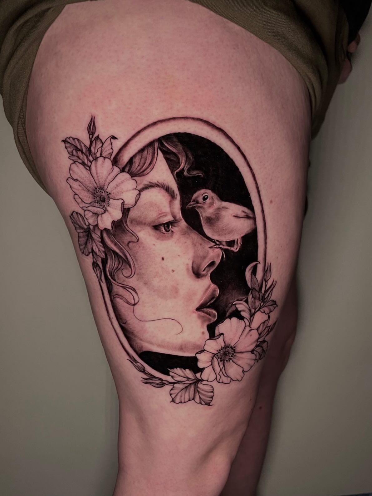 Tattoo by @whip_spurstattoo — black_and_grey, realism