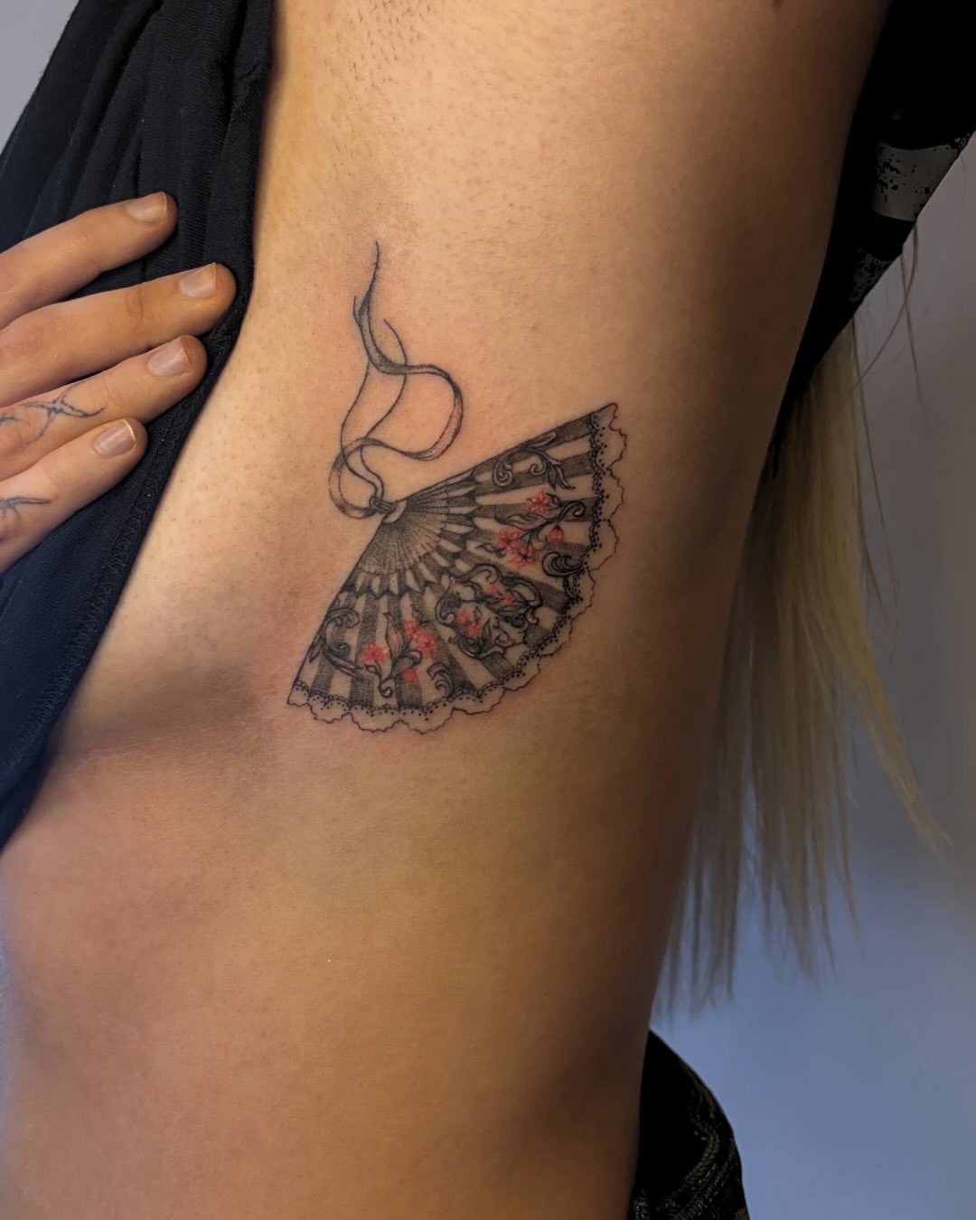 Tattoo by @cupidstunts__ — black_and_grey