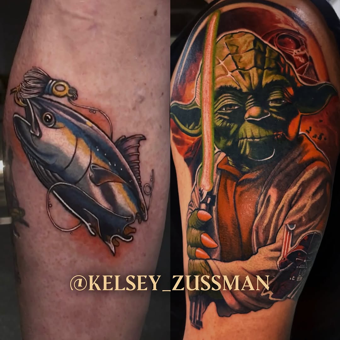 Tattoo by @kelsey_zussman โ realism, new_school