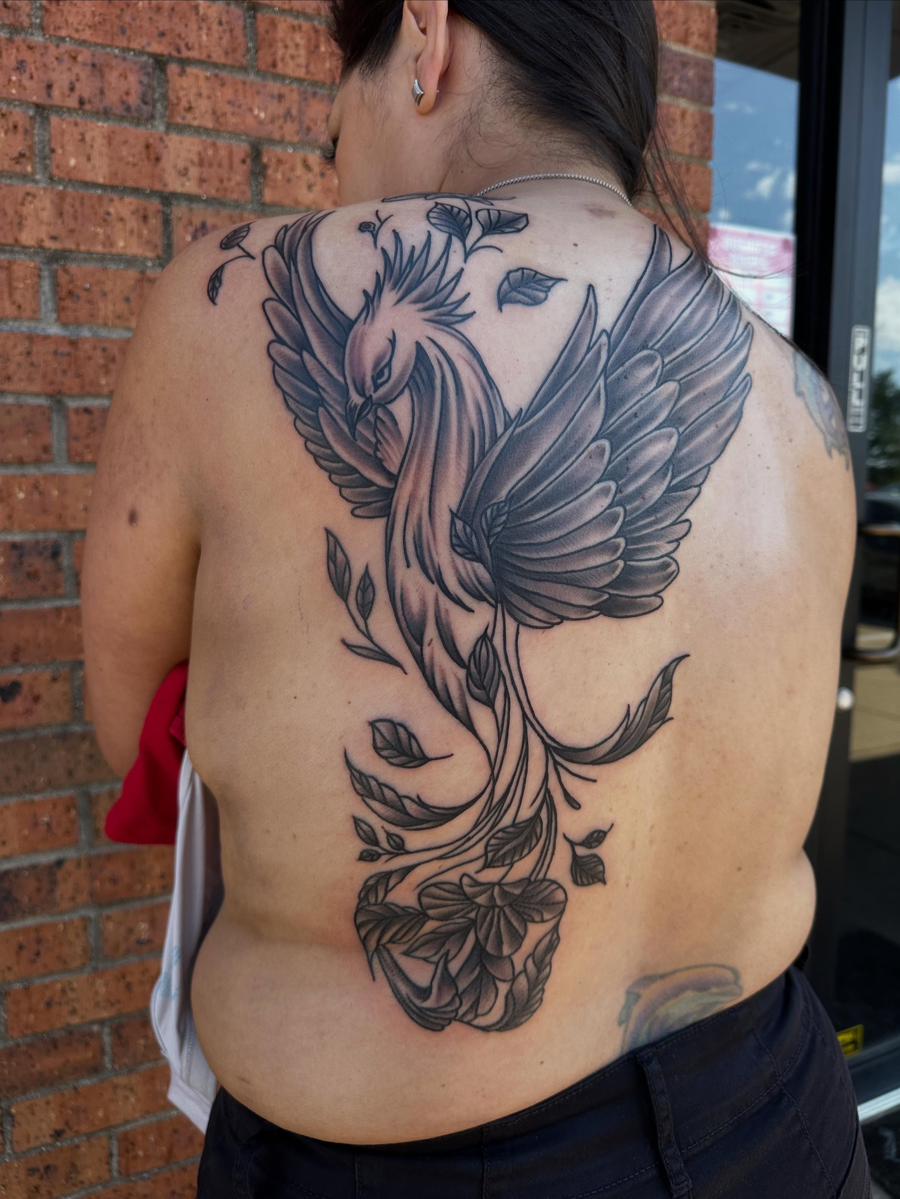 Tattoo by @beastmodetattooco — black_and_grey