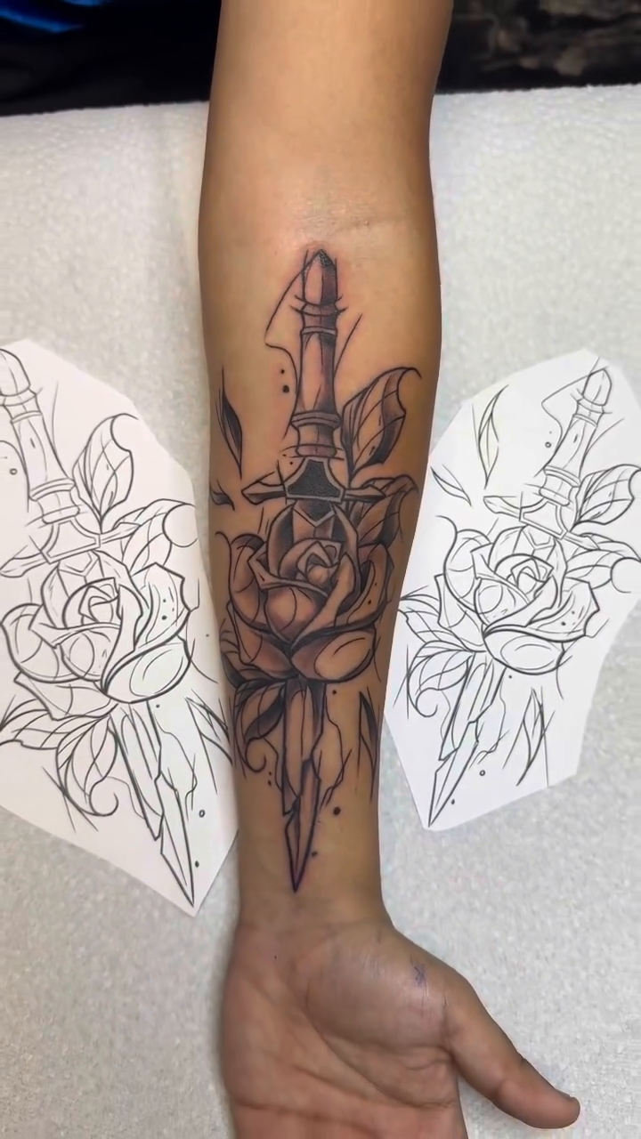 Tattoo by @inkfromanthony β fine_line, black_and_grey