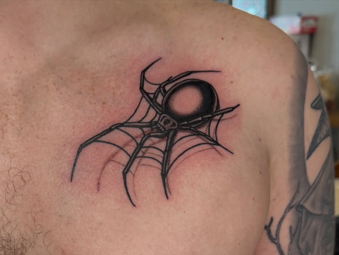 Tattoo by @unluckymoon โ black_and_grey, realism