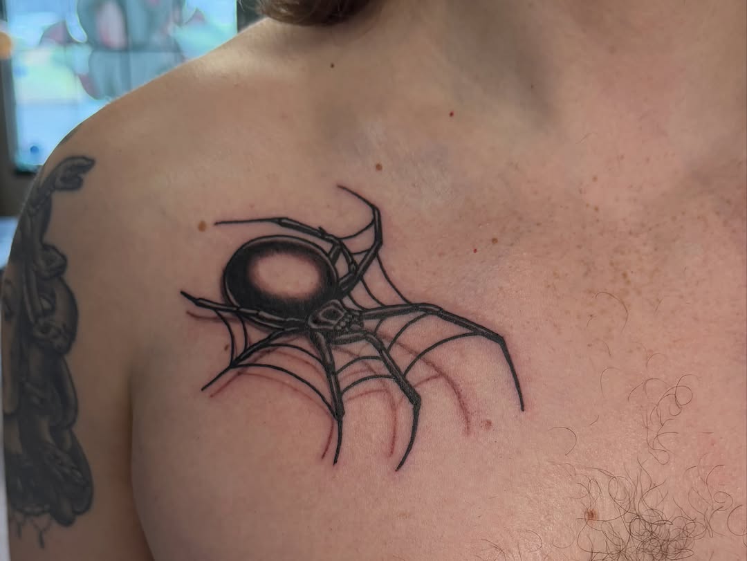 Tattoo by @unluckymoon โ black_and_grey, realism