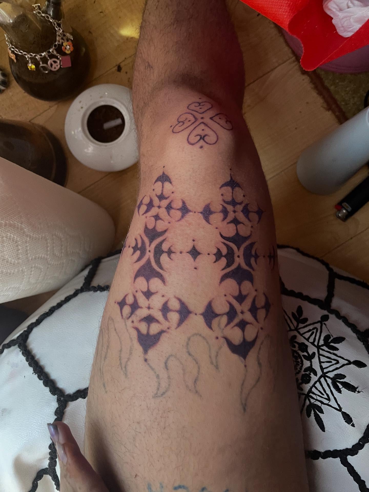 Tattoo by @ghostsartcorner — geometric, ornamental