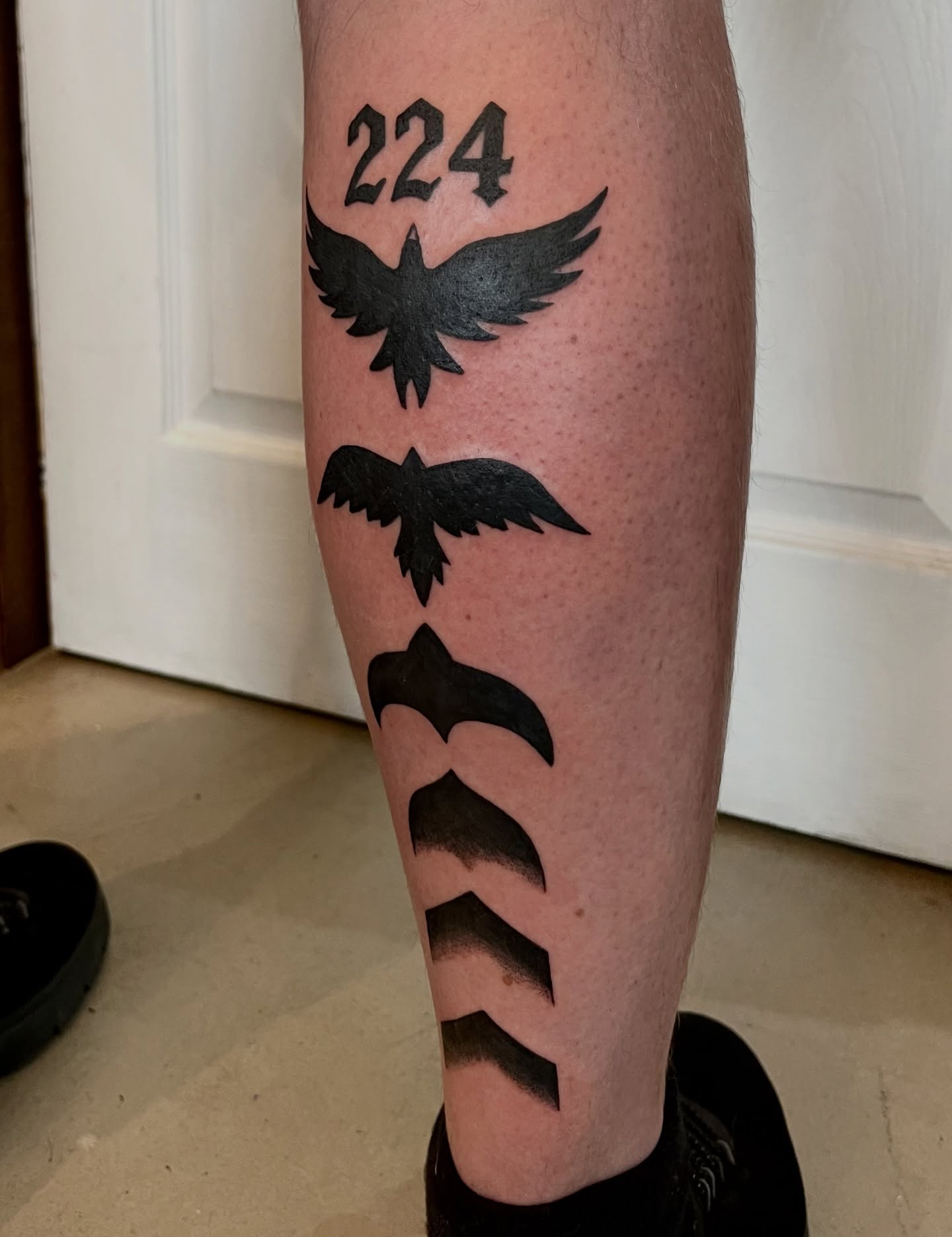 Tattoo by @doingadraw — black_and_grey
