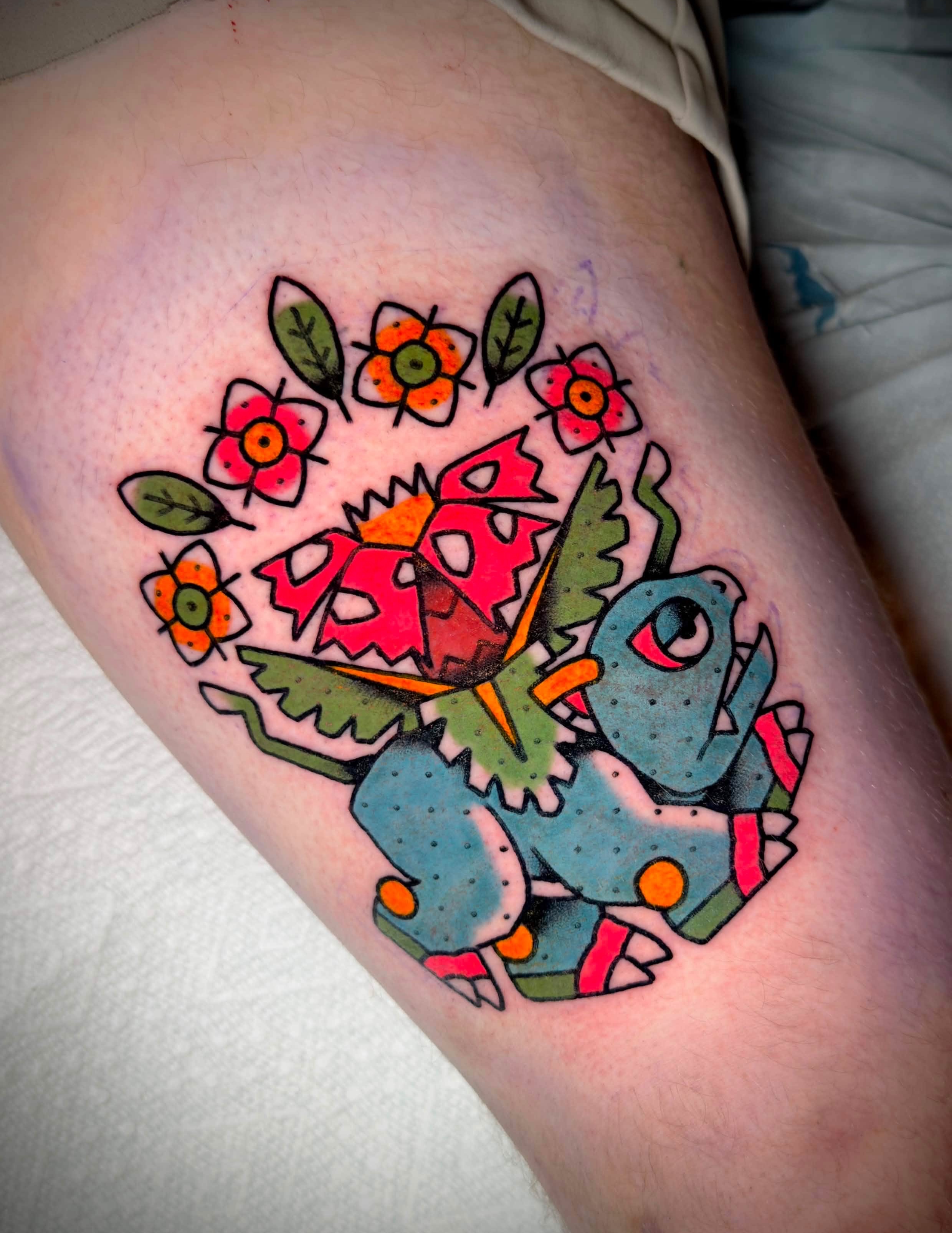 Tattoo by @_losifer — new_school, trash_polka