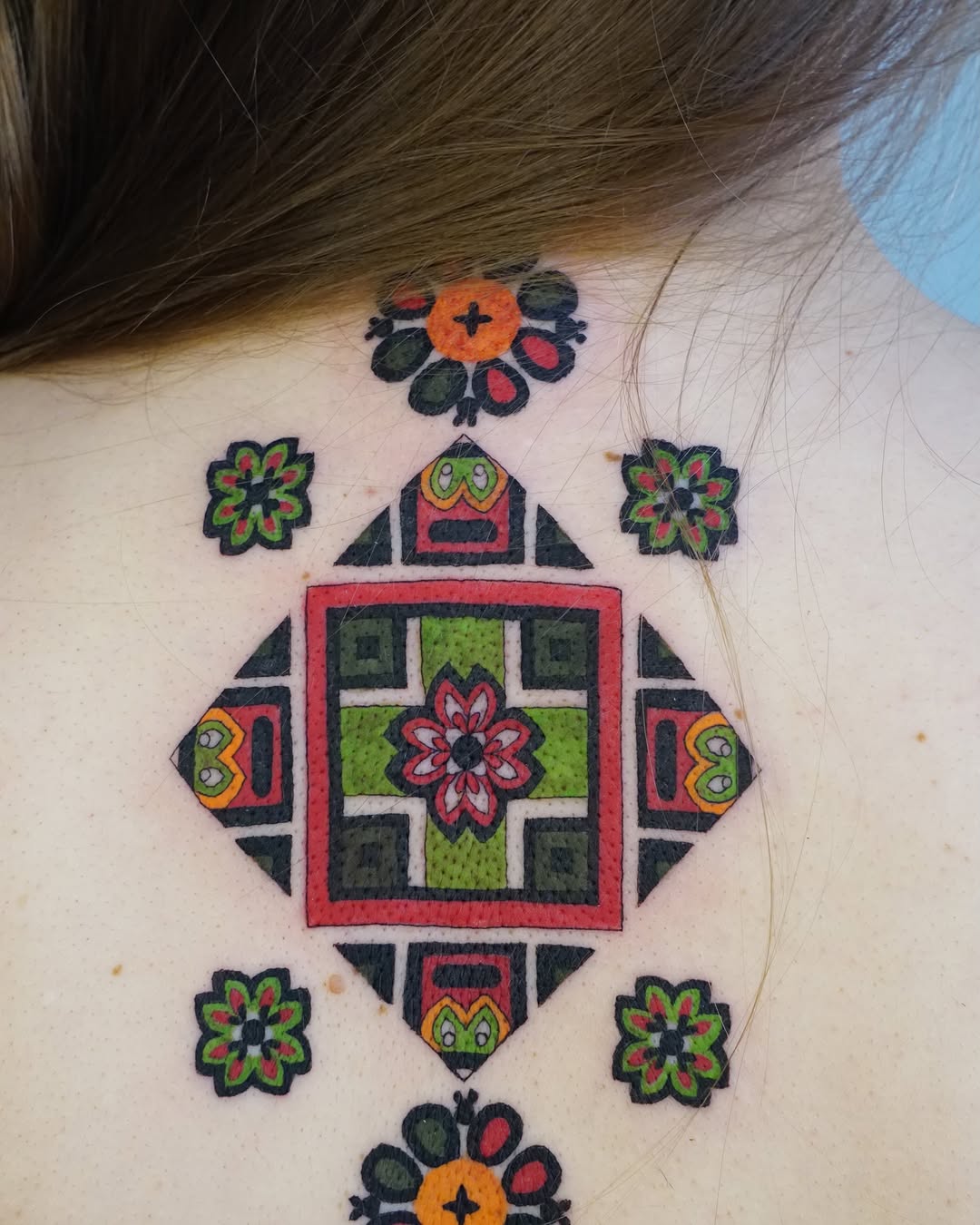 Tattoo by @lub_lub_art β geometric