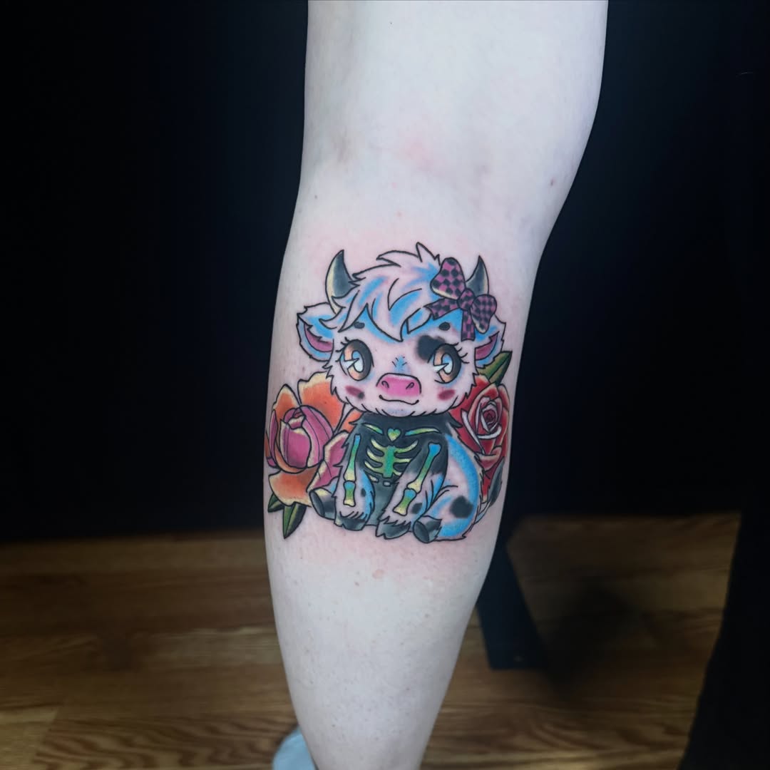 Tattoo by @sideshow_artist — new_school, illustrative