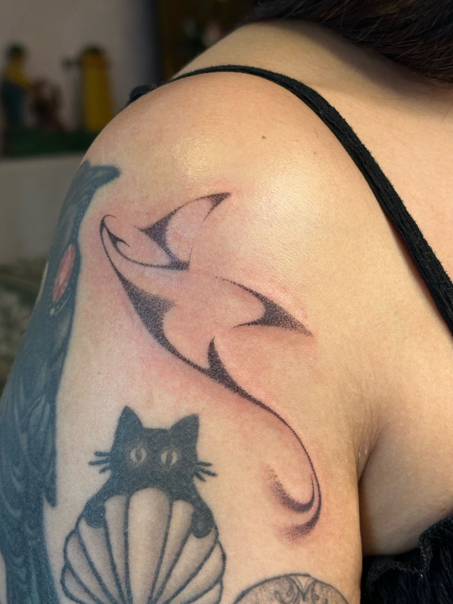 Tattoo by @rrrackham — black_and_grey