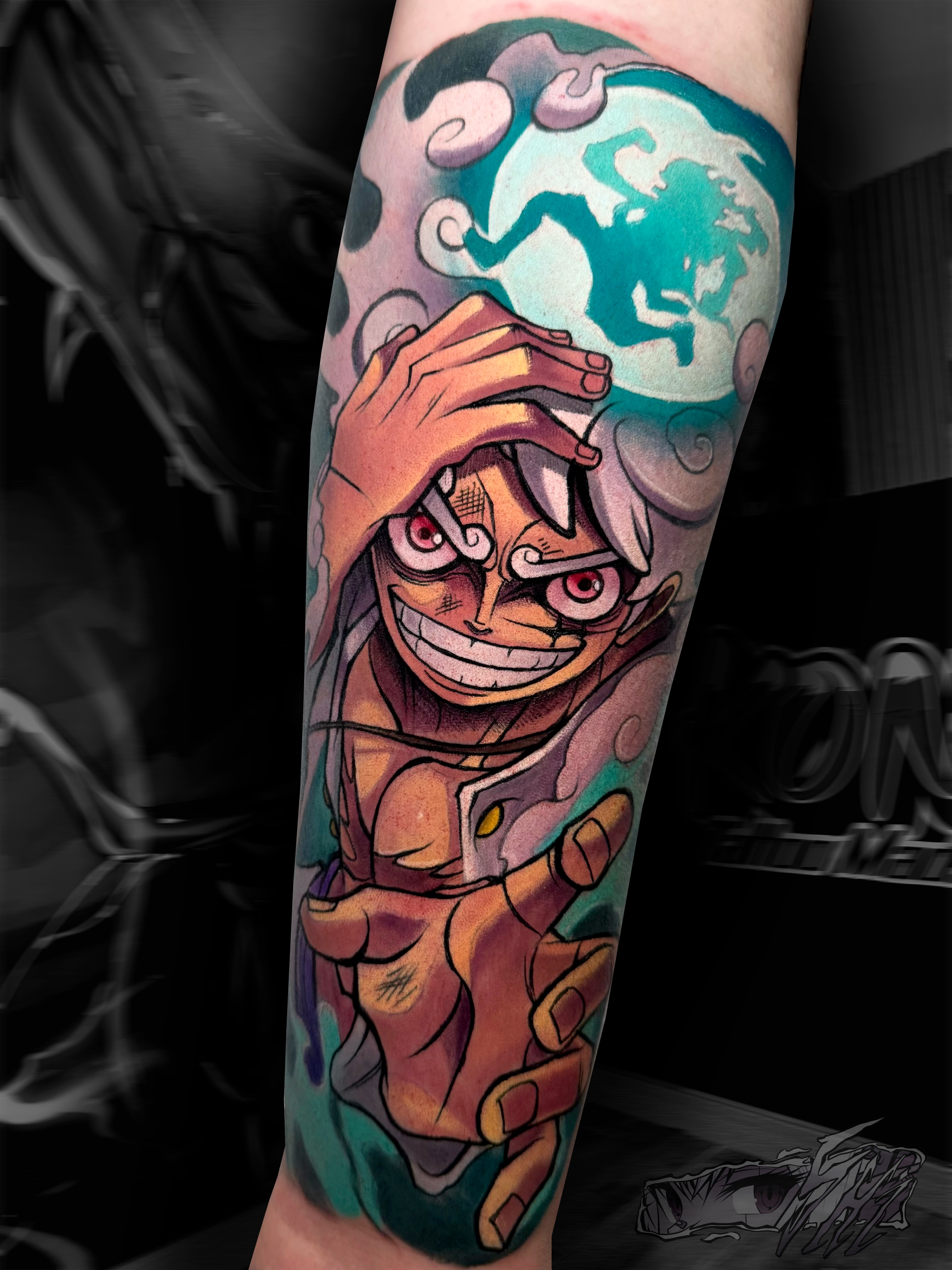 Tattoo by @ivanpelegrinmedina — anime