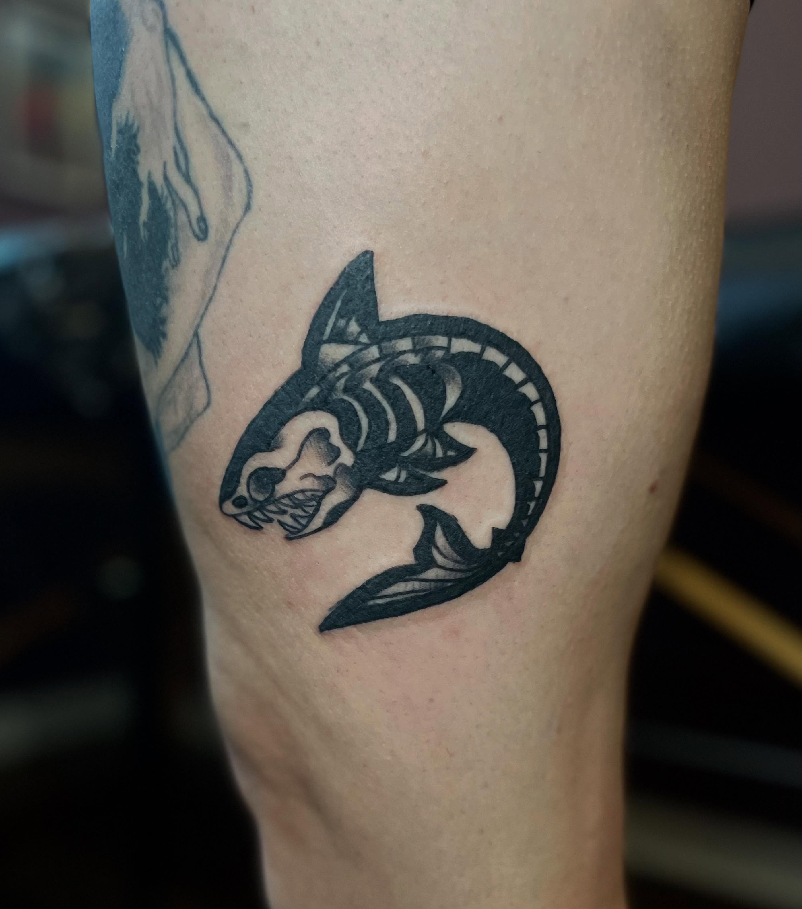 Tattoo by @mikttattoo — black_and_grey