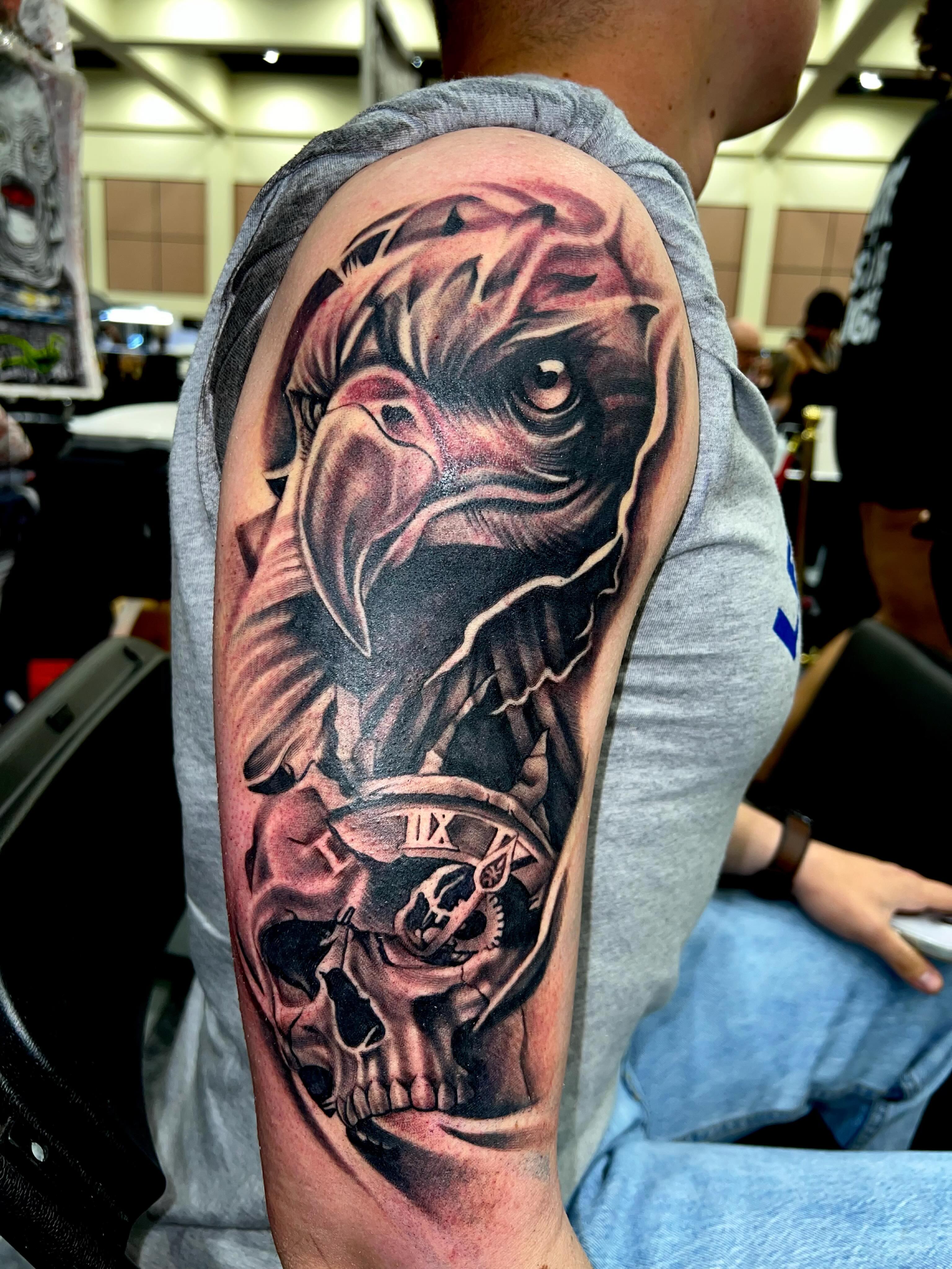 Tattoo by @sanchez_ink — realism, dark_realism