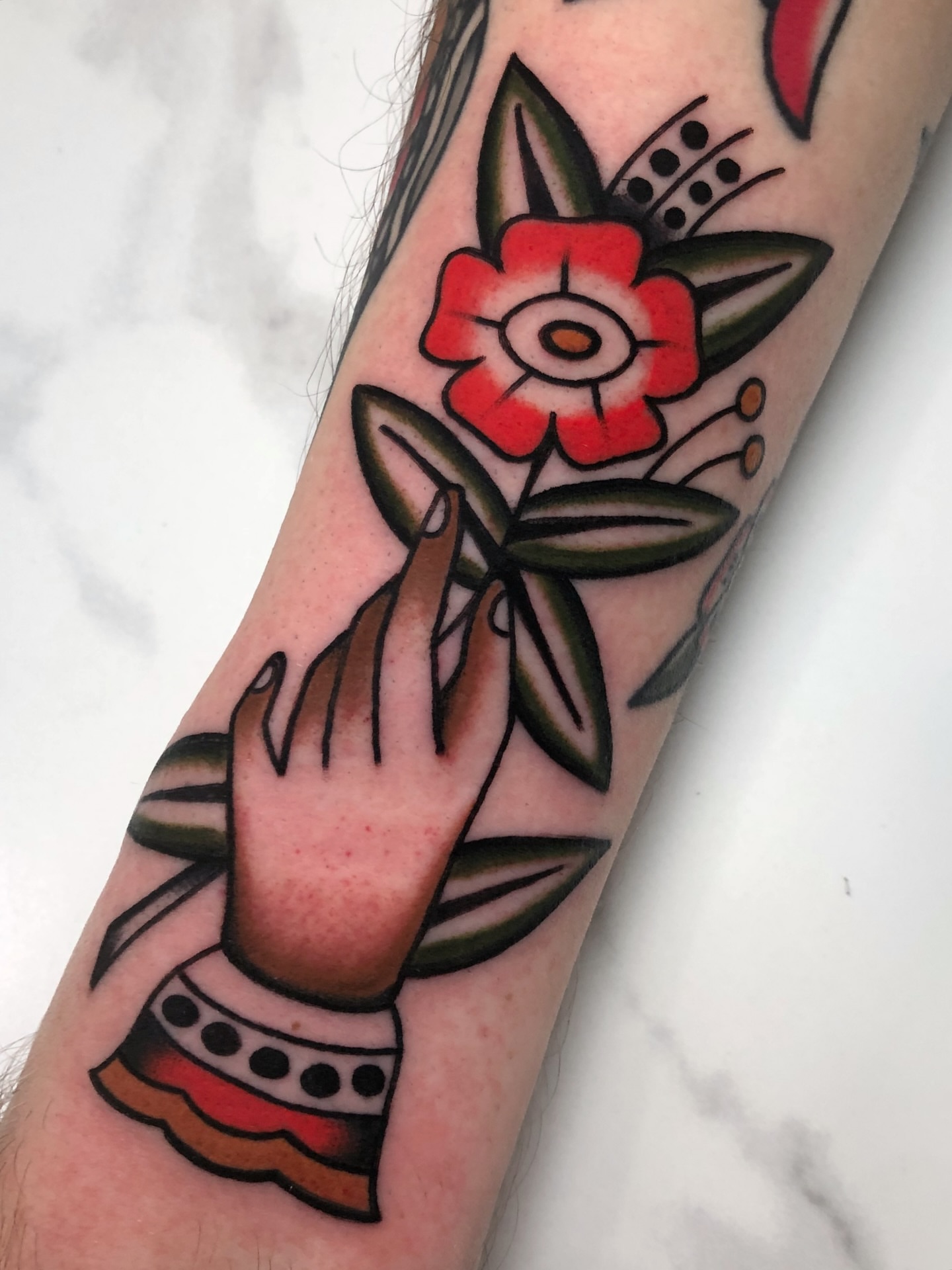 Tattoo by @angelwesttattoo — american_traditional