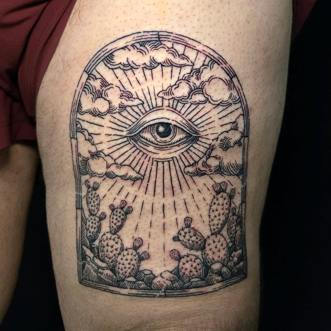 Tattoo by @pearthebeartattoo โ black_and_grey, illustrative