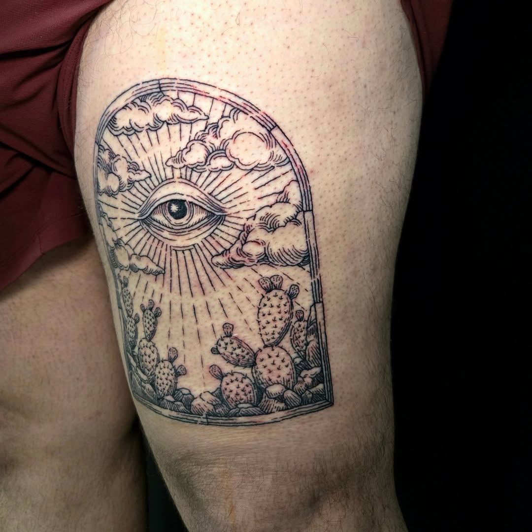 Tattoo by @pearthebeartattoo โ black_and_grey, illustrative