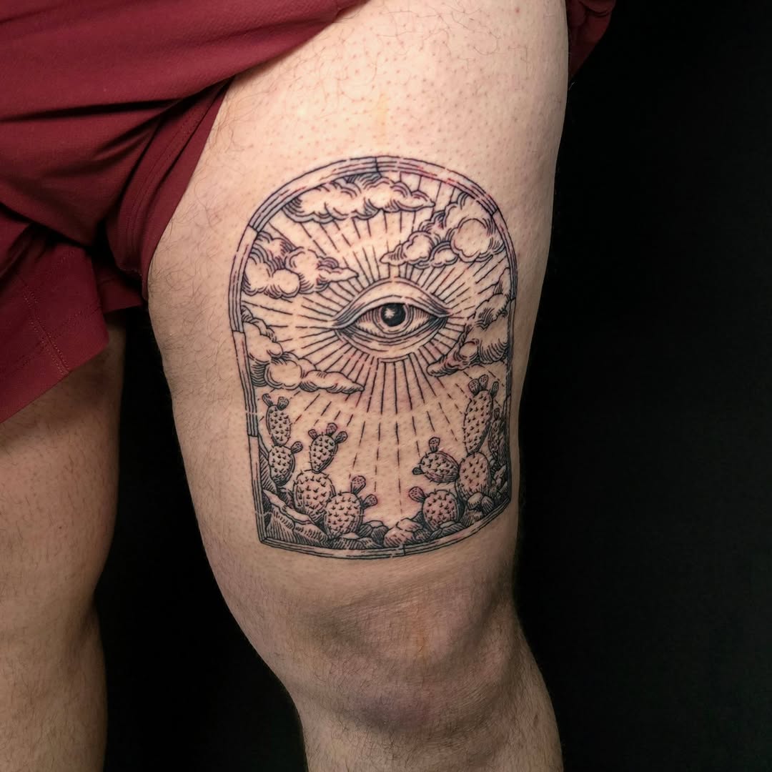 Tattoo by @pearthebeartattoo โ illustrative, black_and_grey