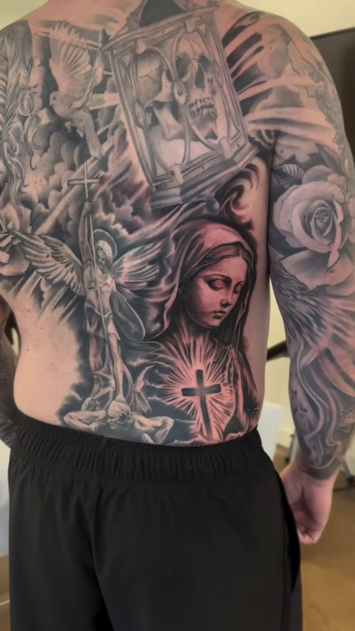 Tattoo by @arclighttattoo — realism, black_and_grey