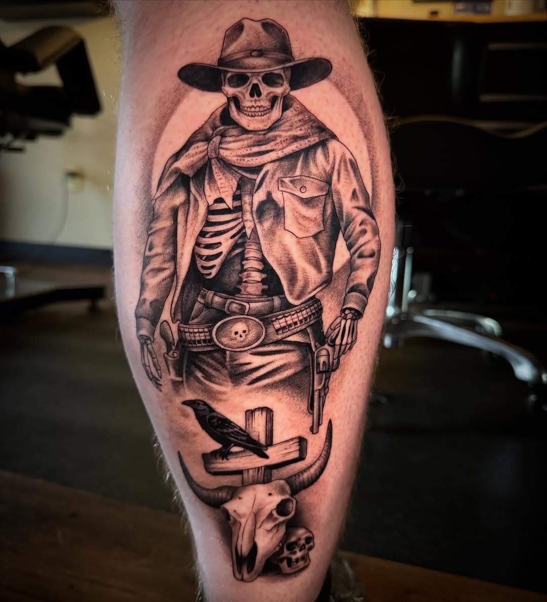 Tattoo by @sterling_tattoos — black_and_grey, realism