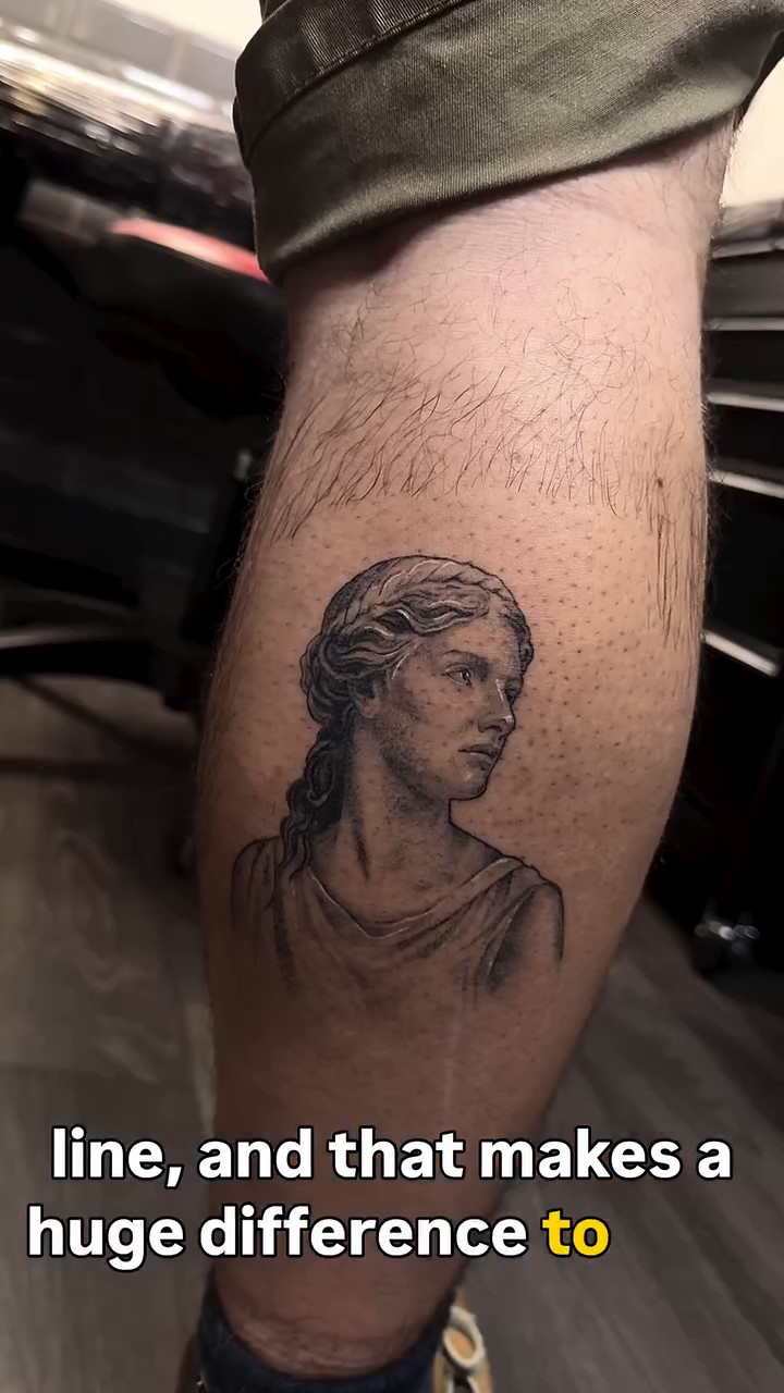 Tattoo by @jackcalliertattoos โ realism, black_and_grey
