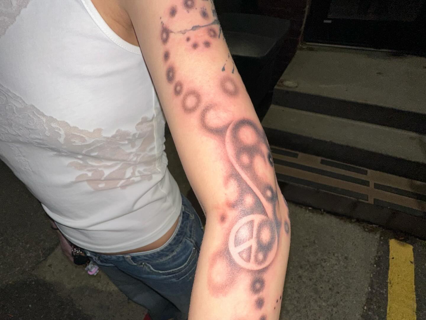 Tattoo by @7bugin7thdimension — dotwork