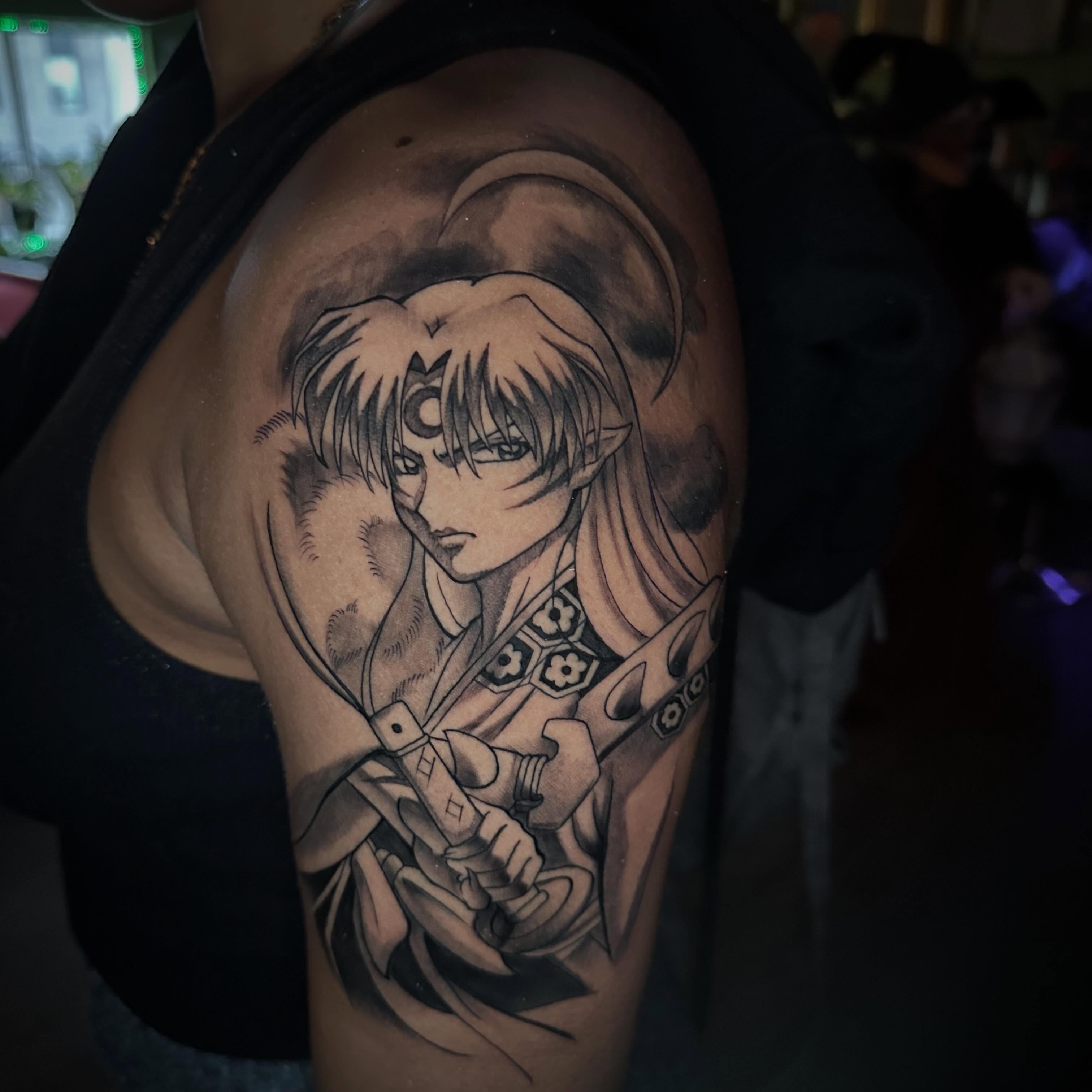Tattoo by @deaddfred — anime