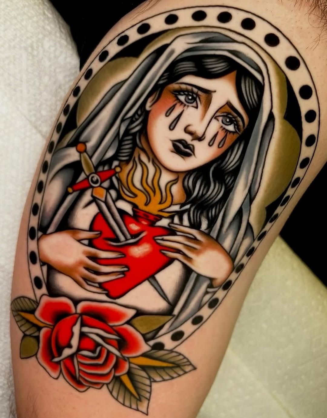 Tattoo by @haileytattooer — american_traditional