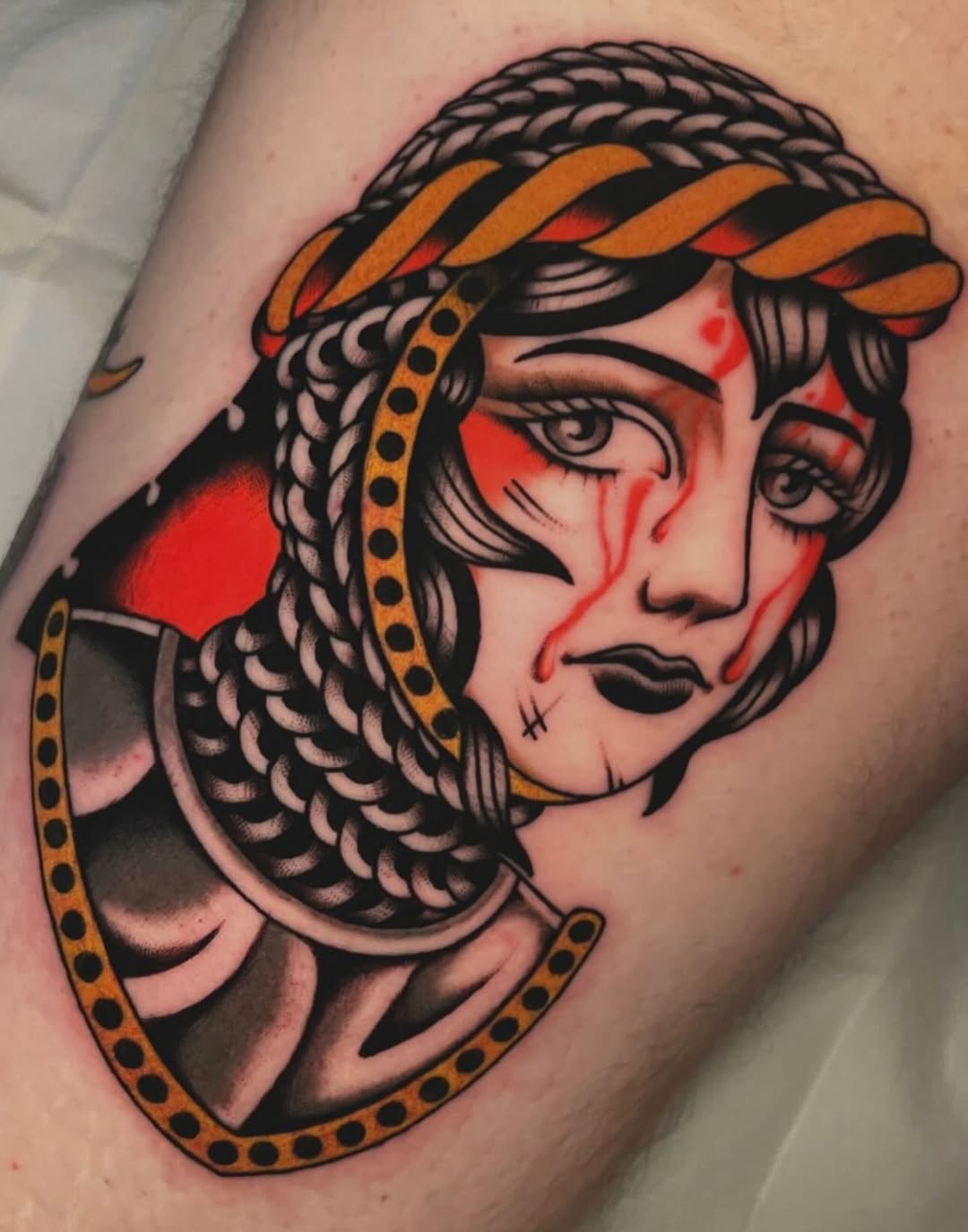 Tattoo by @haileytattooer — american_traditional