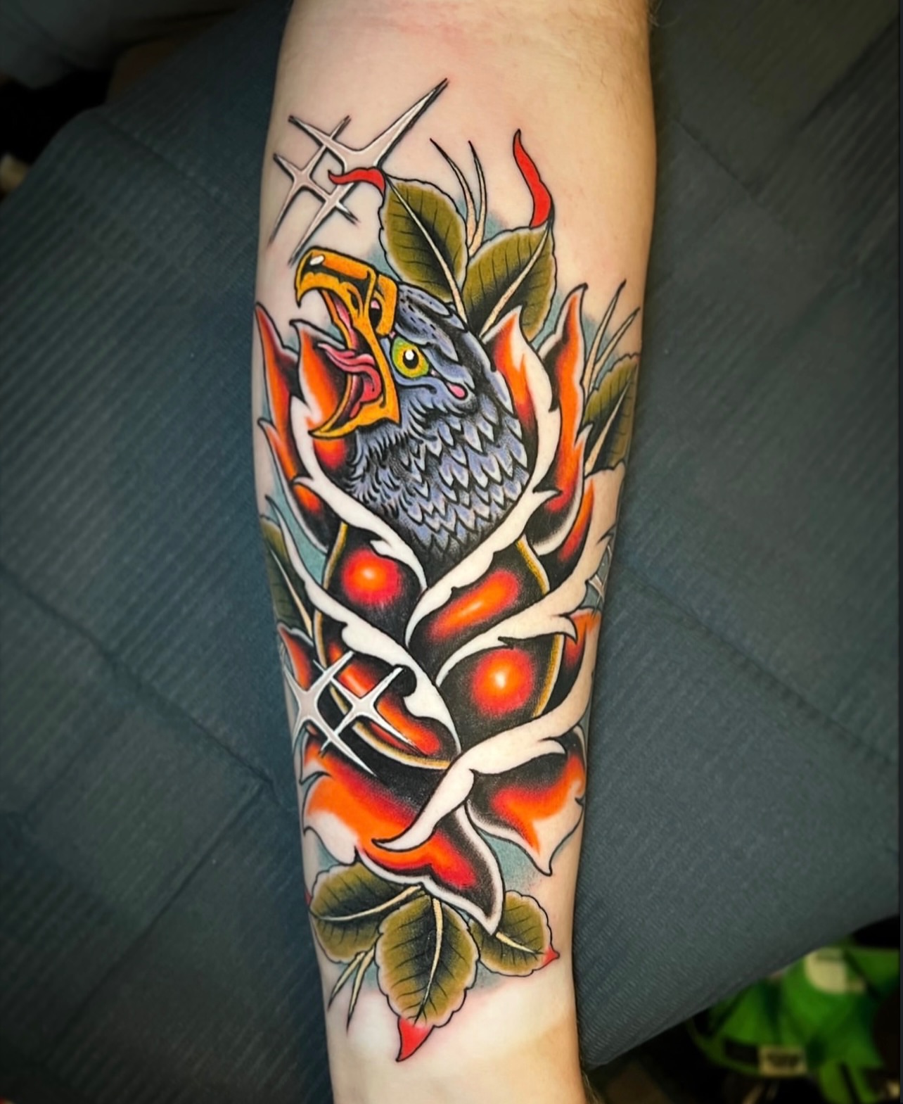 Tattoo by @jadecnapier — american_traditional