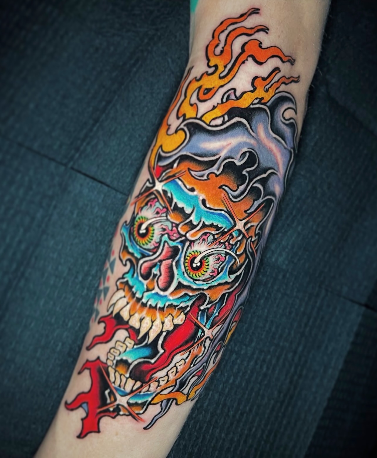 Tattoo by @jadecnapier — japanese_irezumi