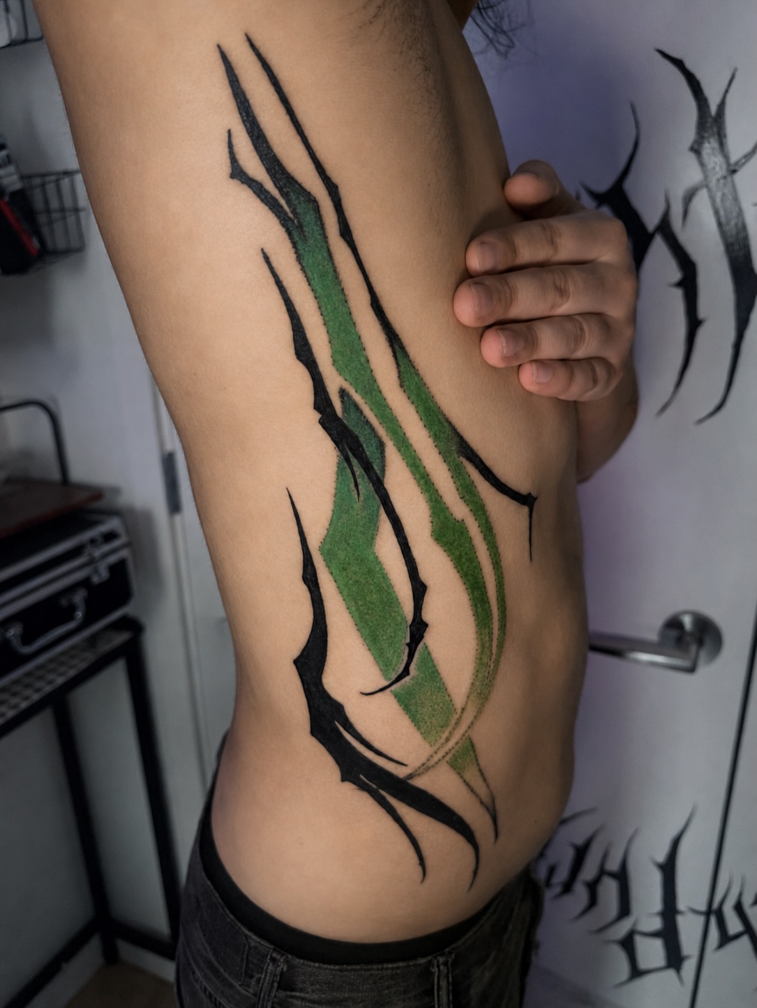 Tattoo by @pikashi_tattoos โ black_and_grey