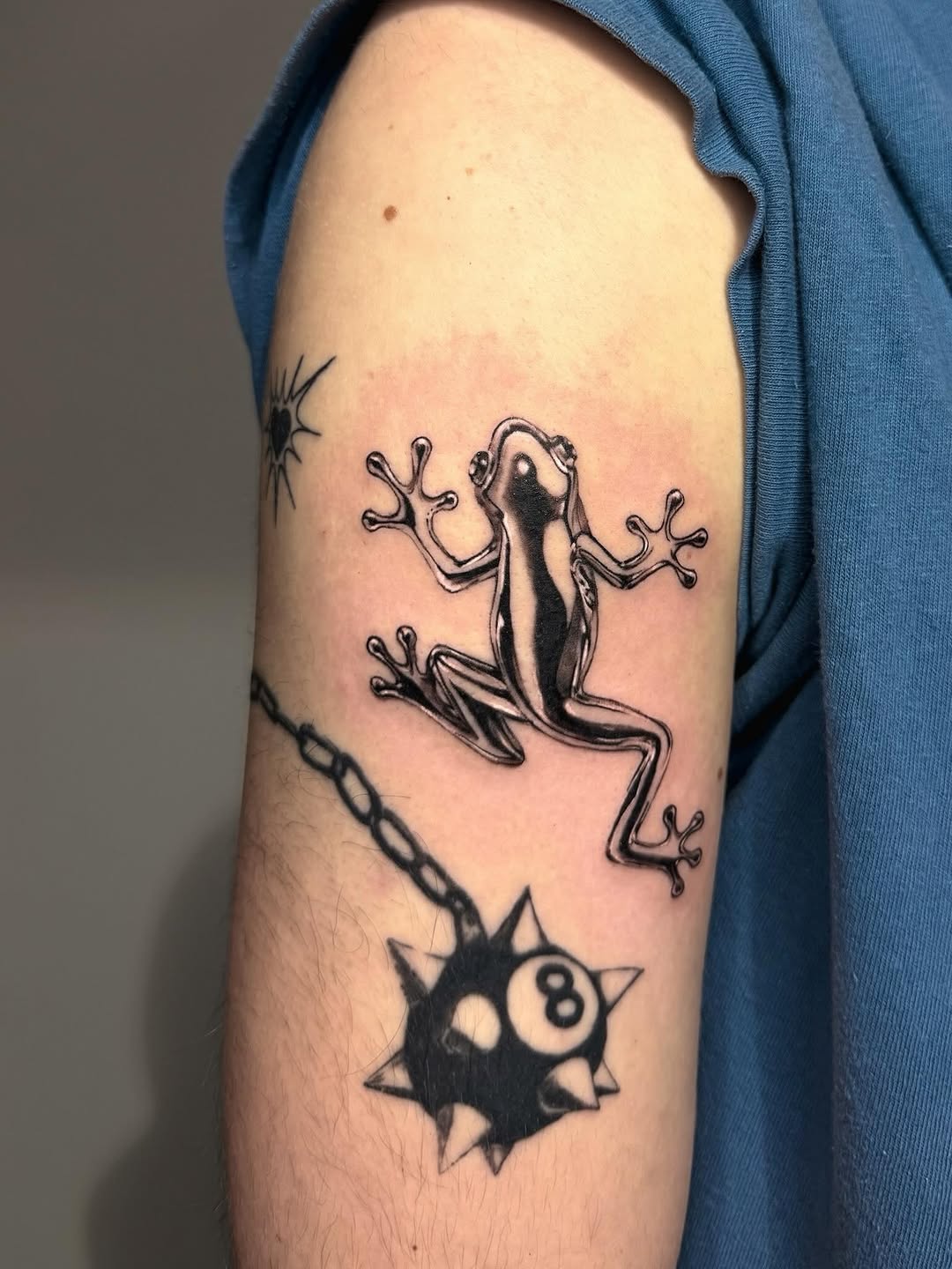 Tattoo by @inkbymercury — black_and_grey, realism