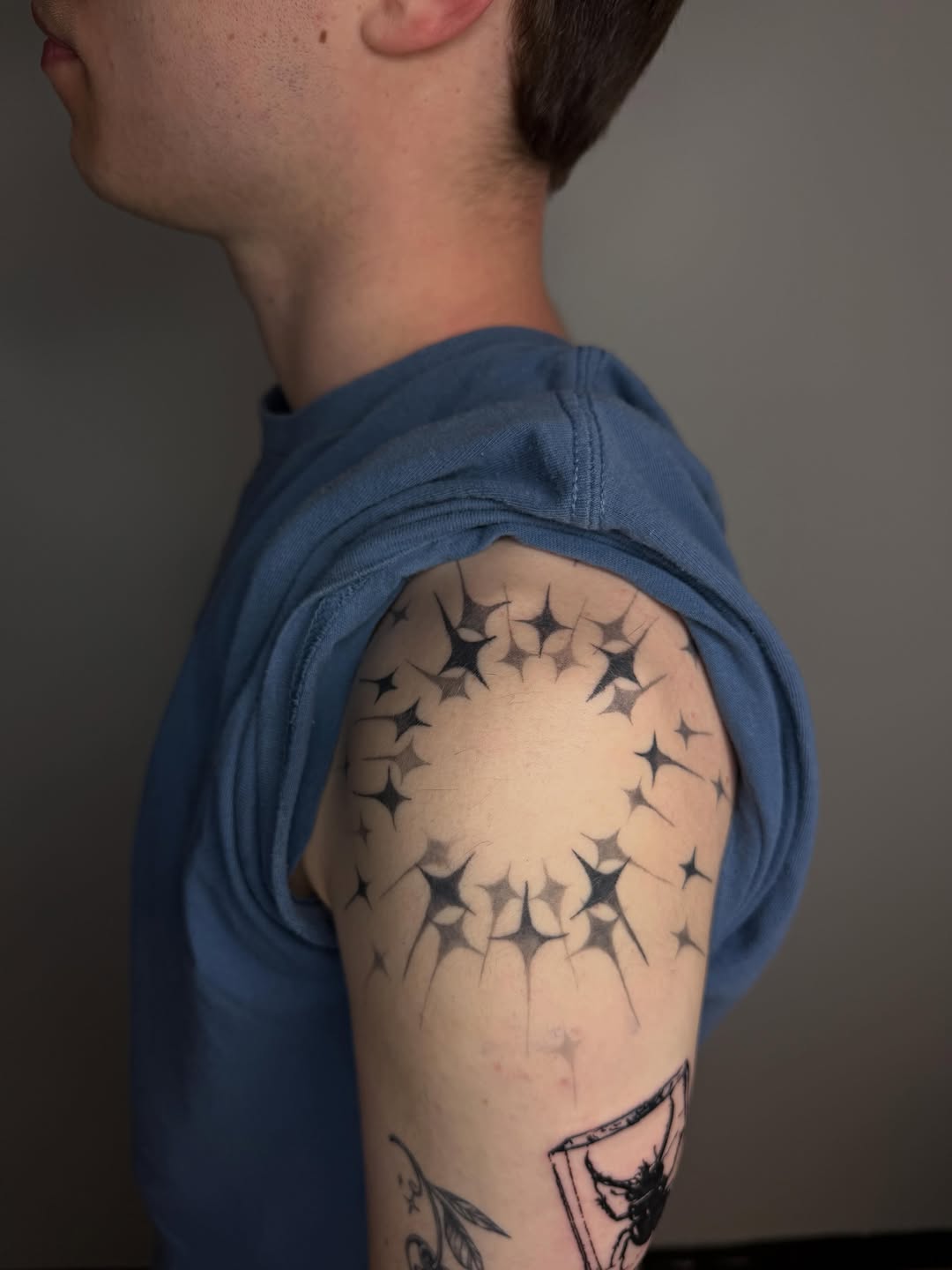 Tattoo by @inkbymercury — fine_line, dotwork