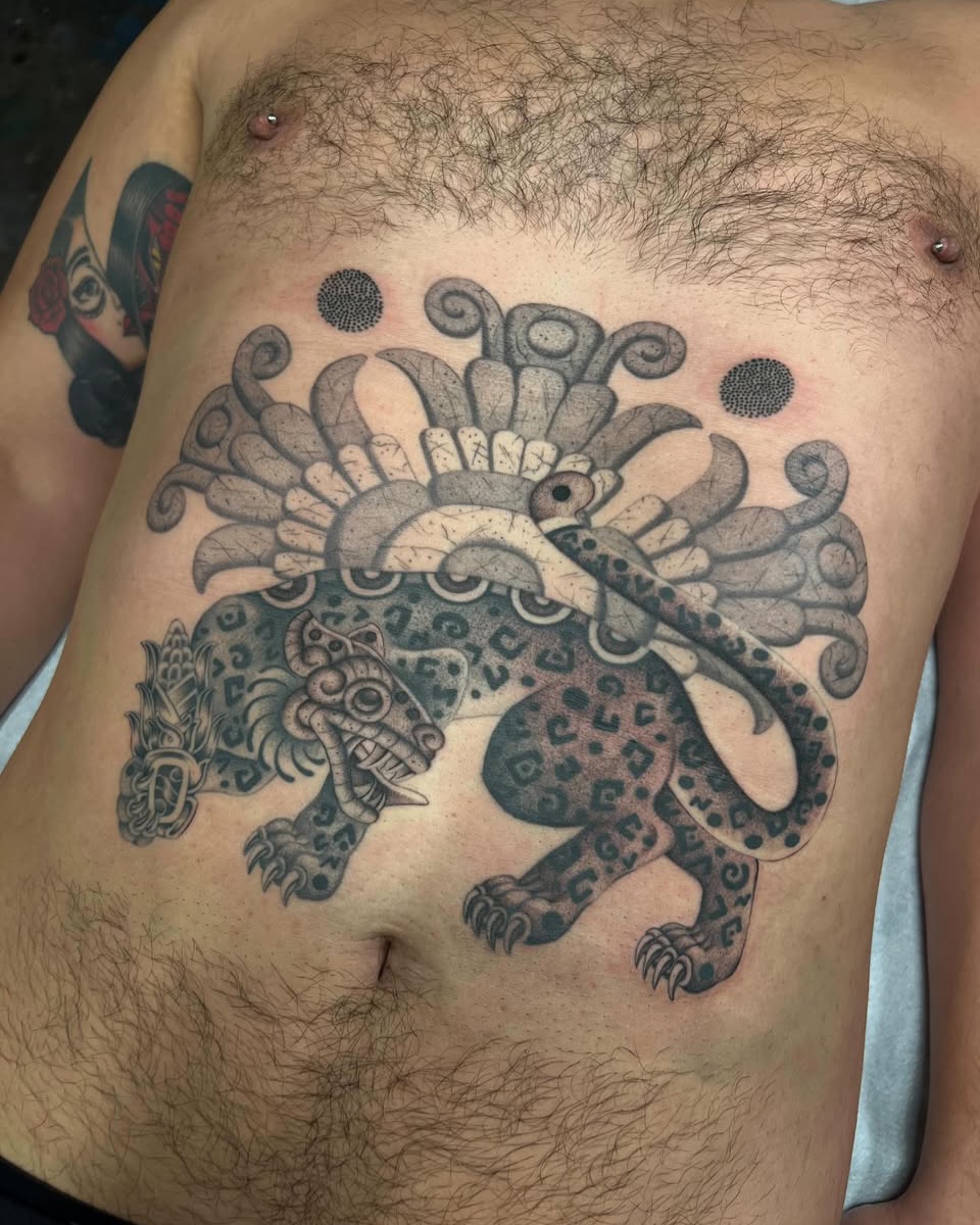 Tattoo by @maplestattoo — black_and_grey, realism