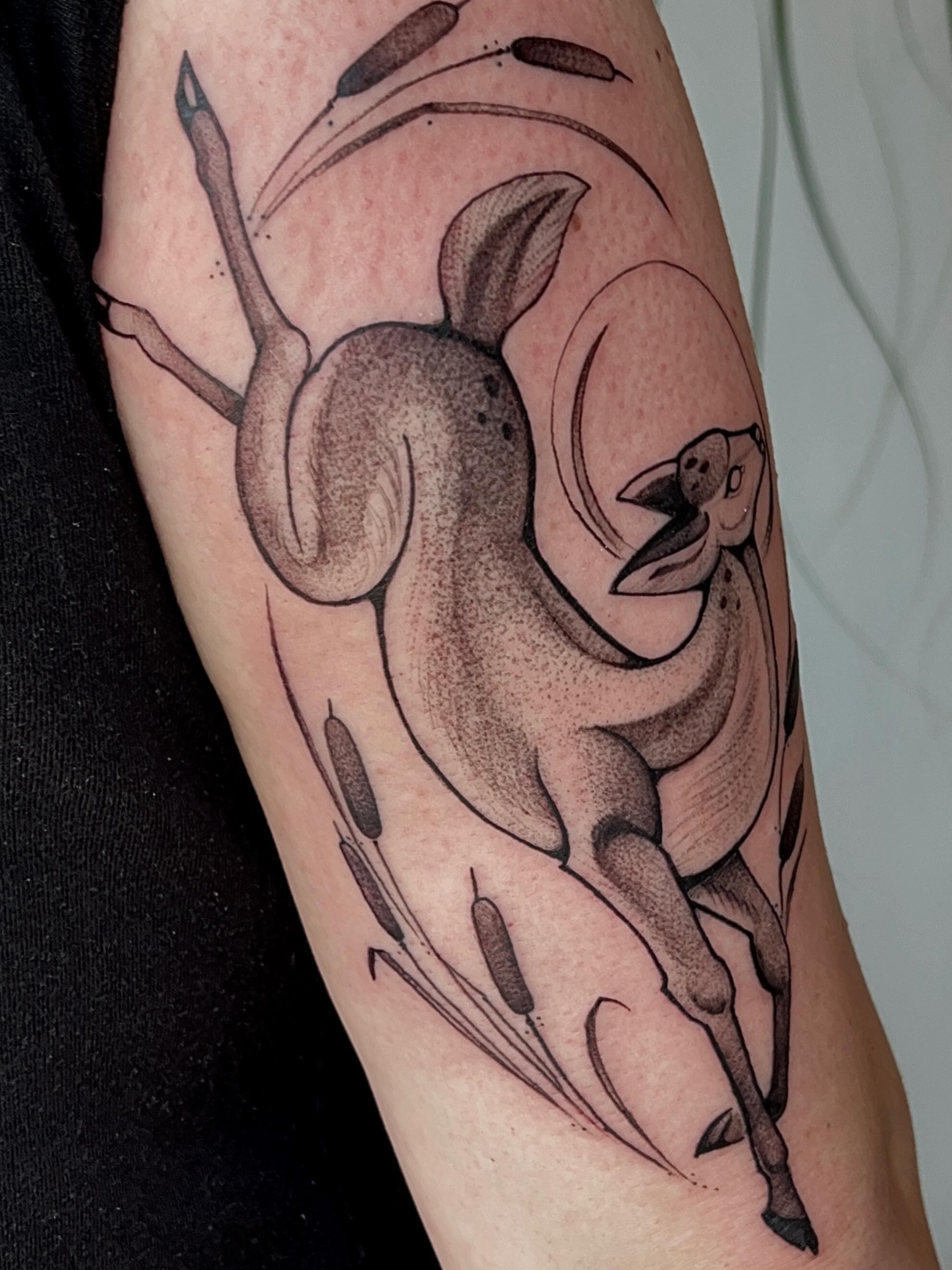 Tattoo by @samanthacastrovinci — dotwork