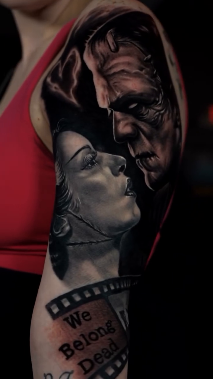 Tattoo by @winetat2 — realism, black_and_grey